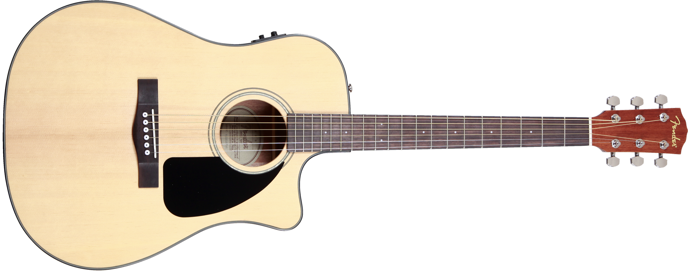 CD-60 CE, Cutaway, Spruce Top, Nato Back/Sides, Fishman®, Natural