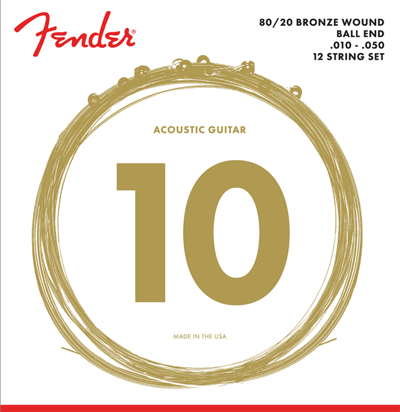 80/20 Bronze Acoustic Strings, Ball End, 70-12L .010-.048 Gauges, Set of 12