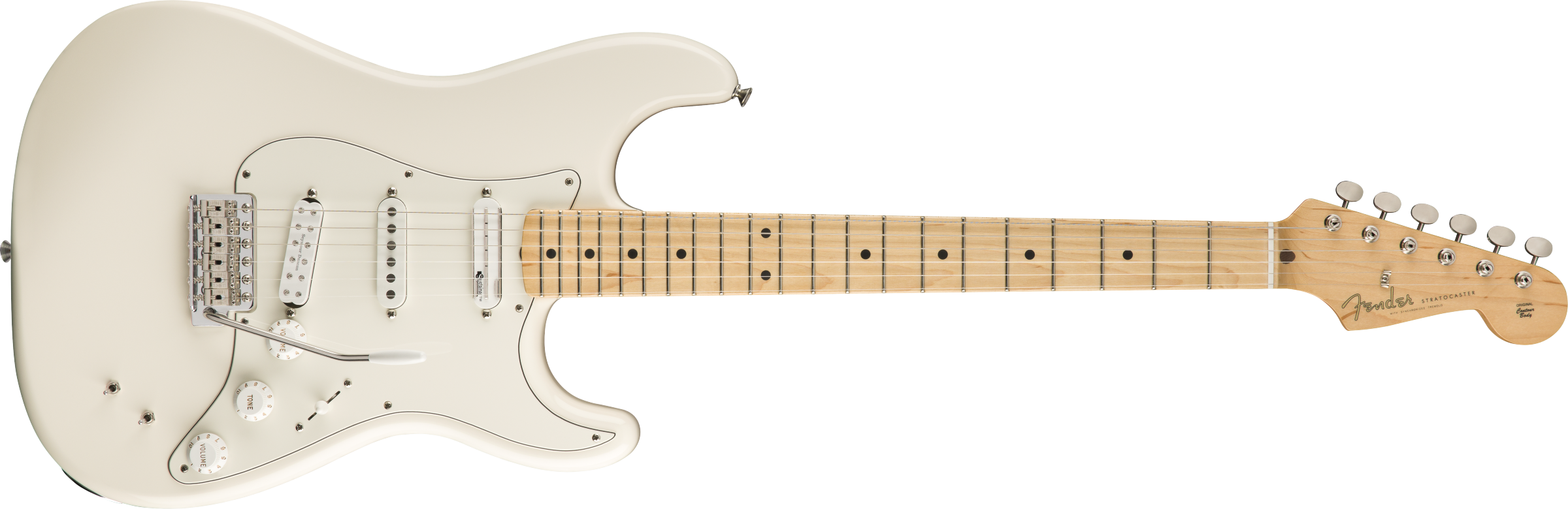 EOB Stratocaster®, Maple Fingerboard, Olympic White