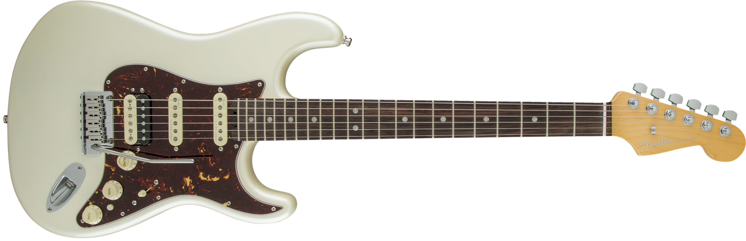 American Elite Stratocaster® HSS ShawBucker™, Rosewood Fingerboard, Olympic Pearl