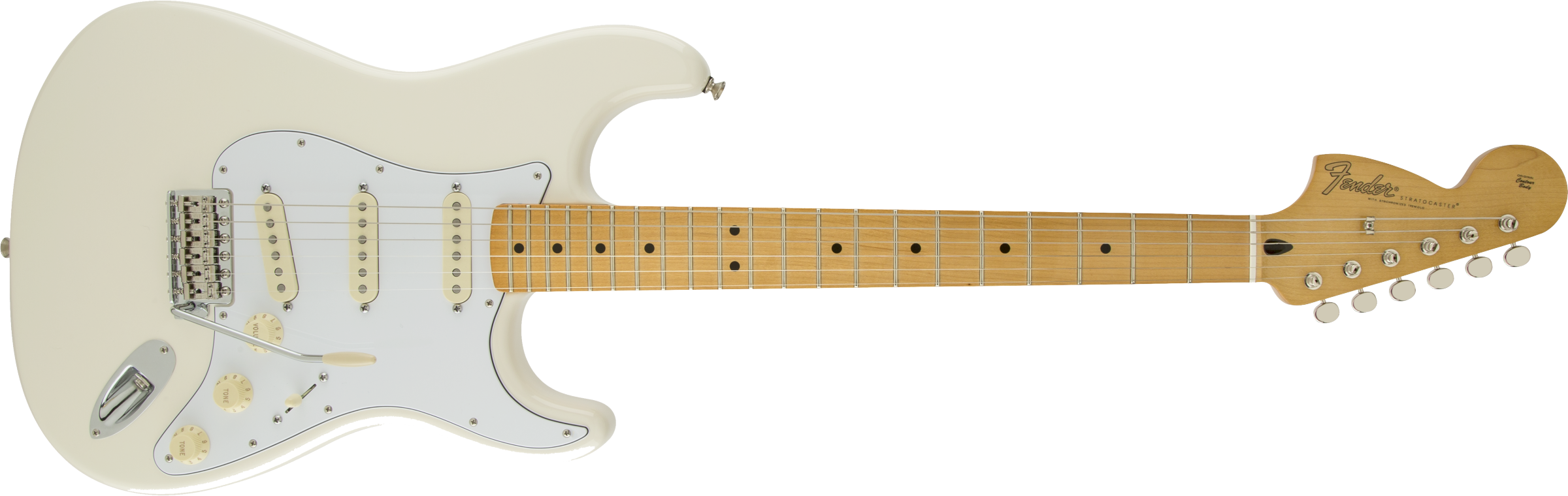 Jimi Hendrix Stratocaster®, Maple Fingerboard, Olympic White