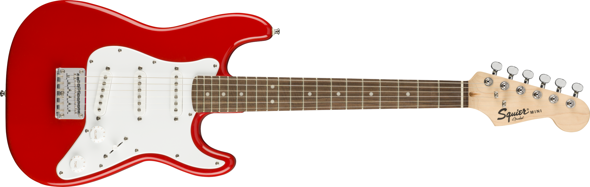 Mini Strat®, Laurel Fingerboard, Torino Red