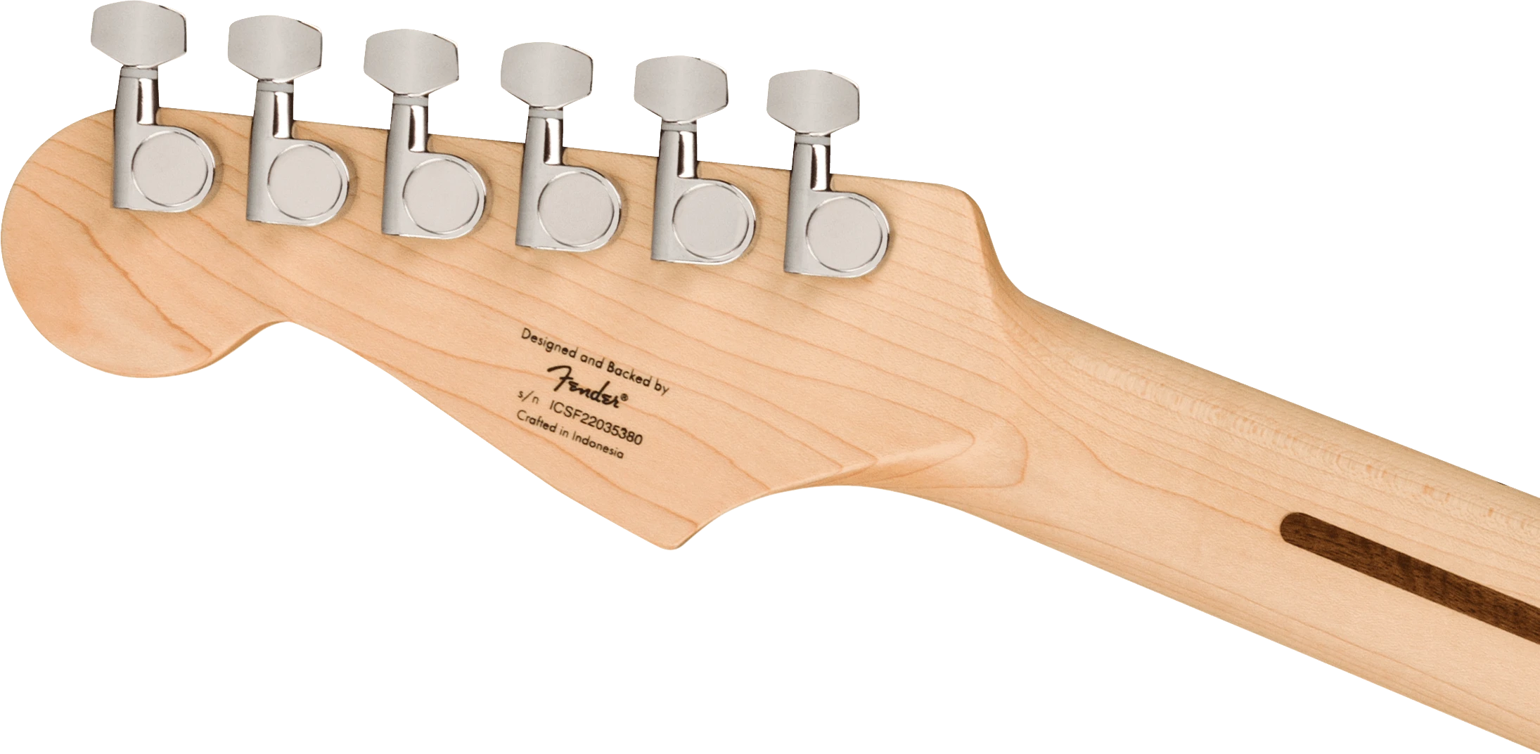 Squier® Squier Sonic® Stratocaster® HT, Maple Fingerboard, White Pickguard, Arctic White