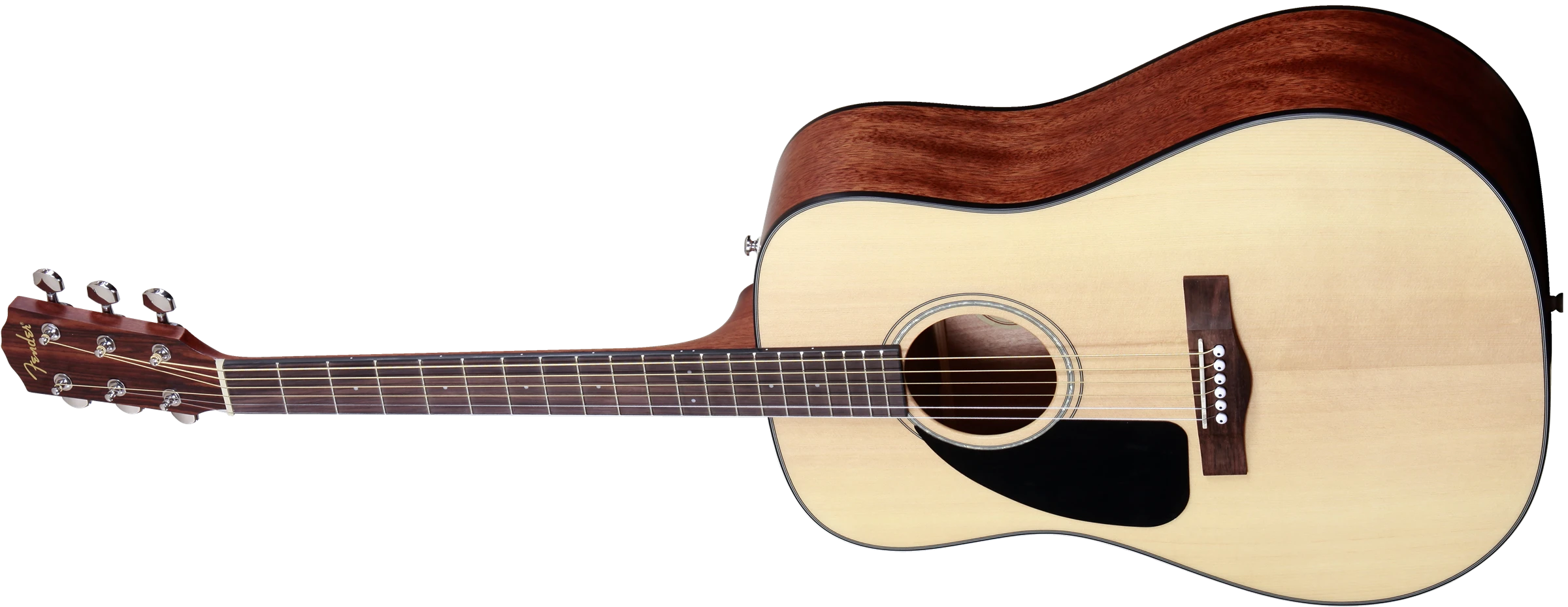 Fender® CD-100LH, Left-Hand, Spruce top, Mahog’ Back/Sides, Satin Finish, Natural