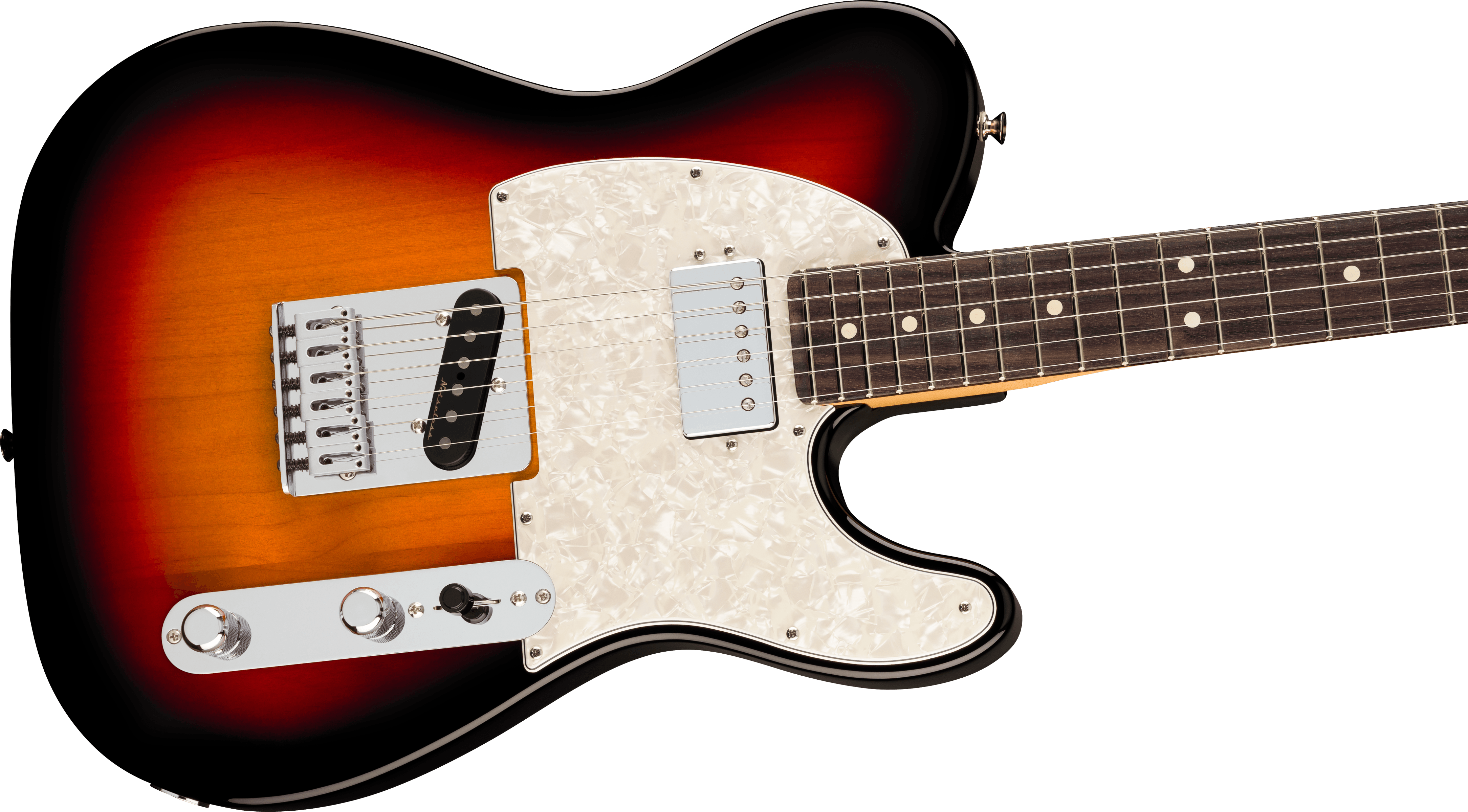 Fender® Player II Modified Telecaster® SH, Rosewood Fingerboard, 3 Tone Sunburst