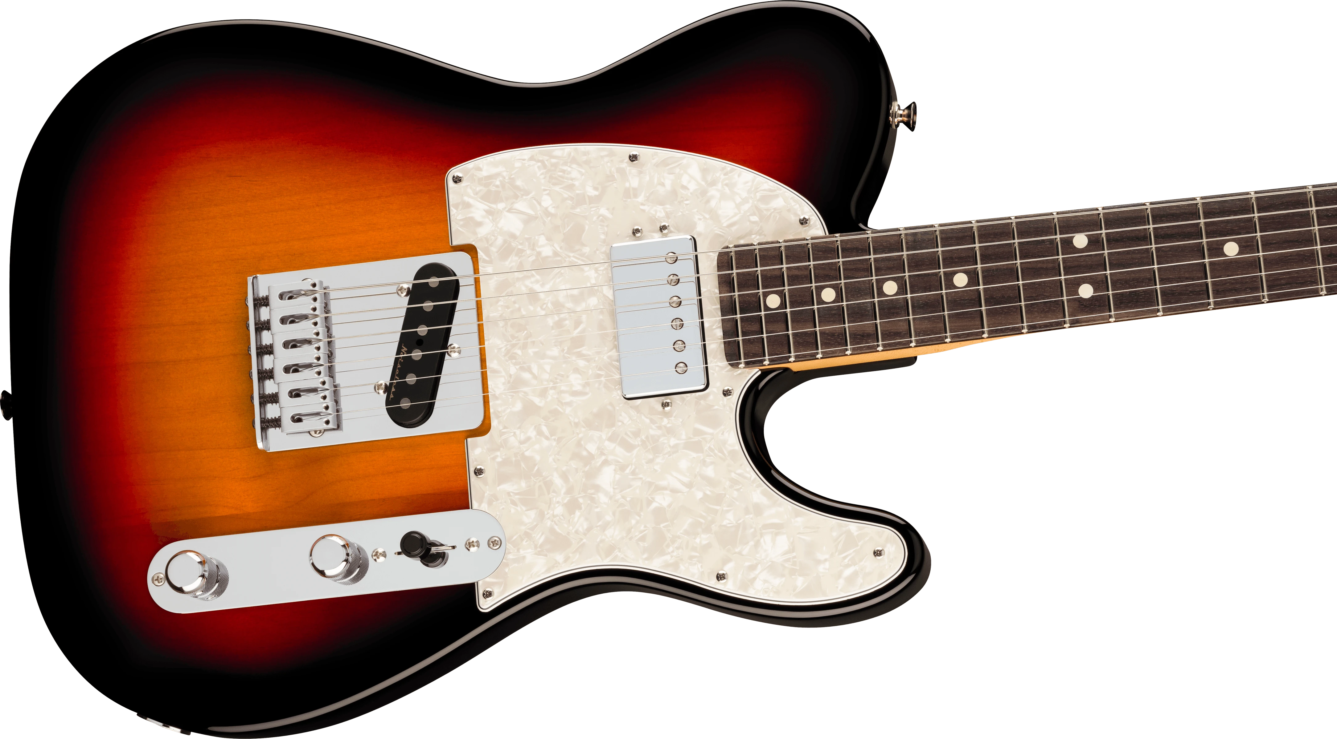 Fender® Player II Modified Telecaster® SH, Rosewood Fingerboard, 3 Tone Sunburst