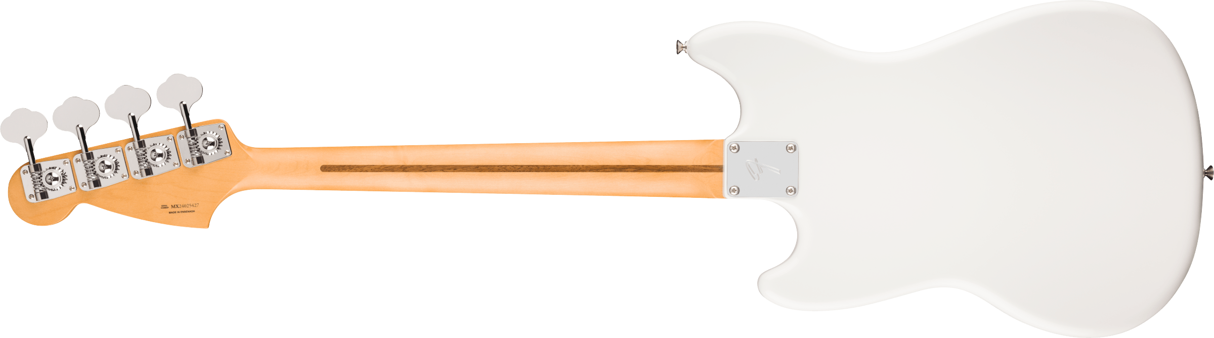 Fender® Player II Mustang® Bass PJ, Maple Fingerboard, Polar White