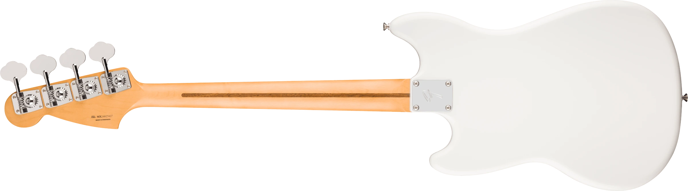 Fender® Player II Mustang® Bass PJ, Maple Fingerboard, Polar White