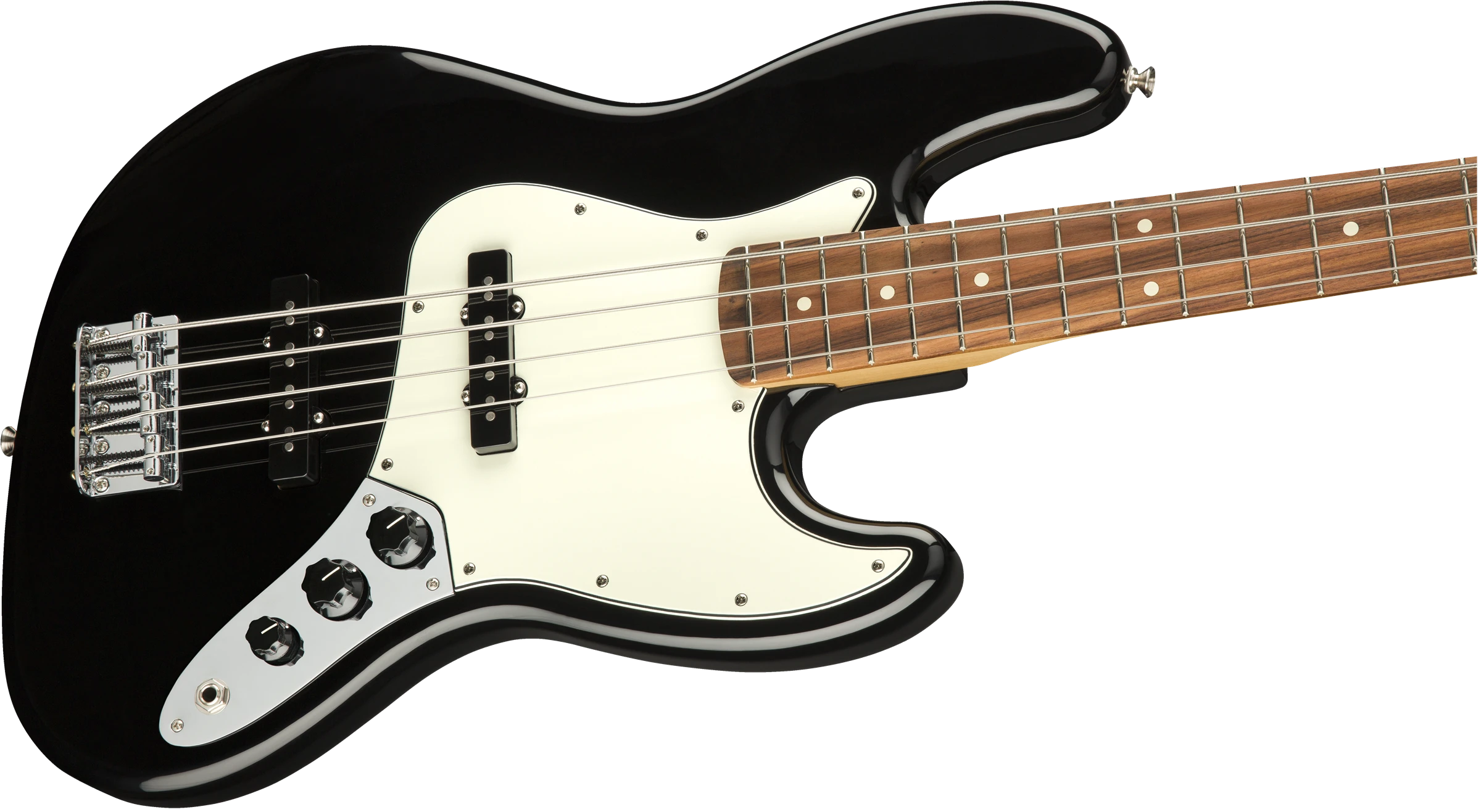 Fender® Player Jazz Bass®, Pau Ferro Fingerboard, Black