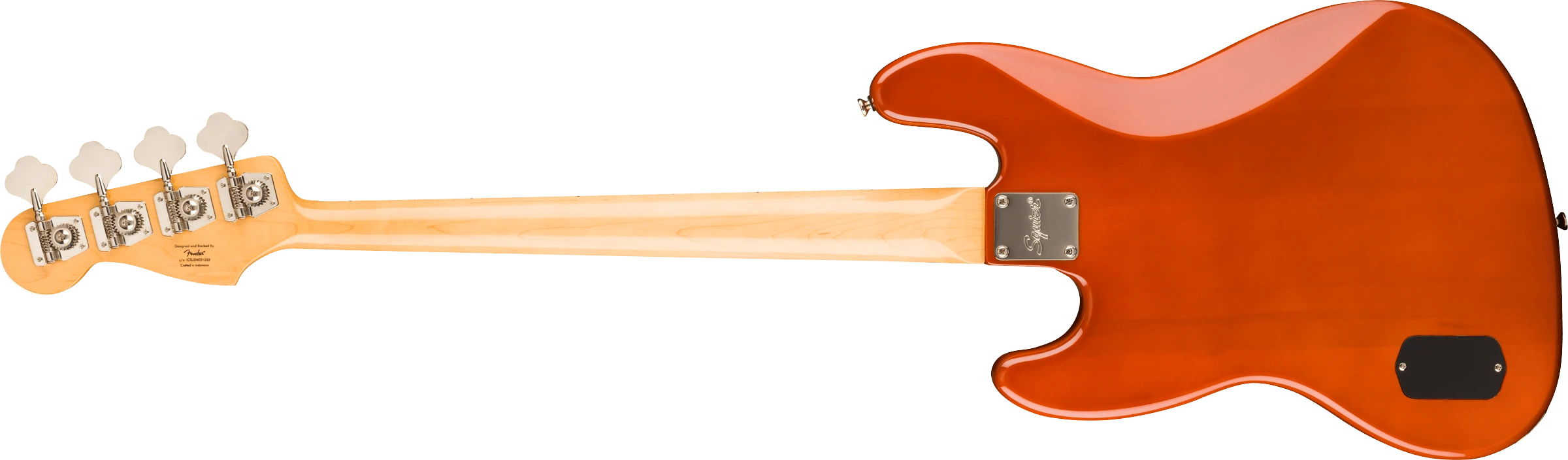 Squier® Classic Vibe™ Active '70s Jazz Bass®, Maple Fingerboard, Black Pickguard, Mocha