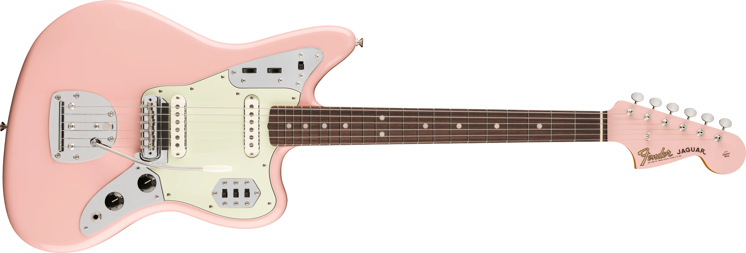 Fender® Vintera® III Mid '60s Jaguar®, Rosewood Fingerboard, Shell Pink
