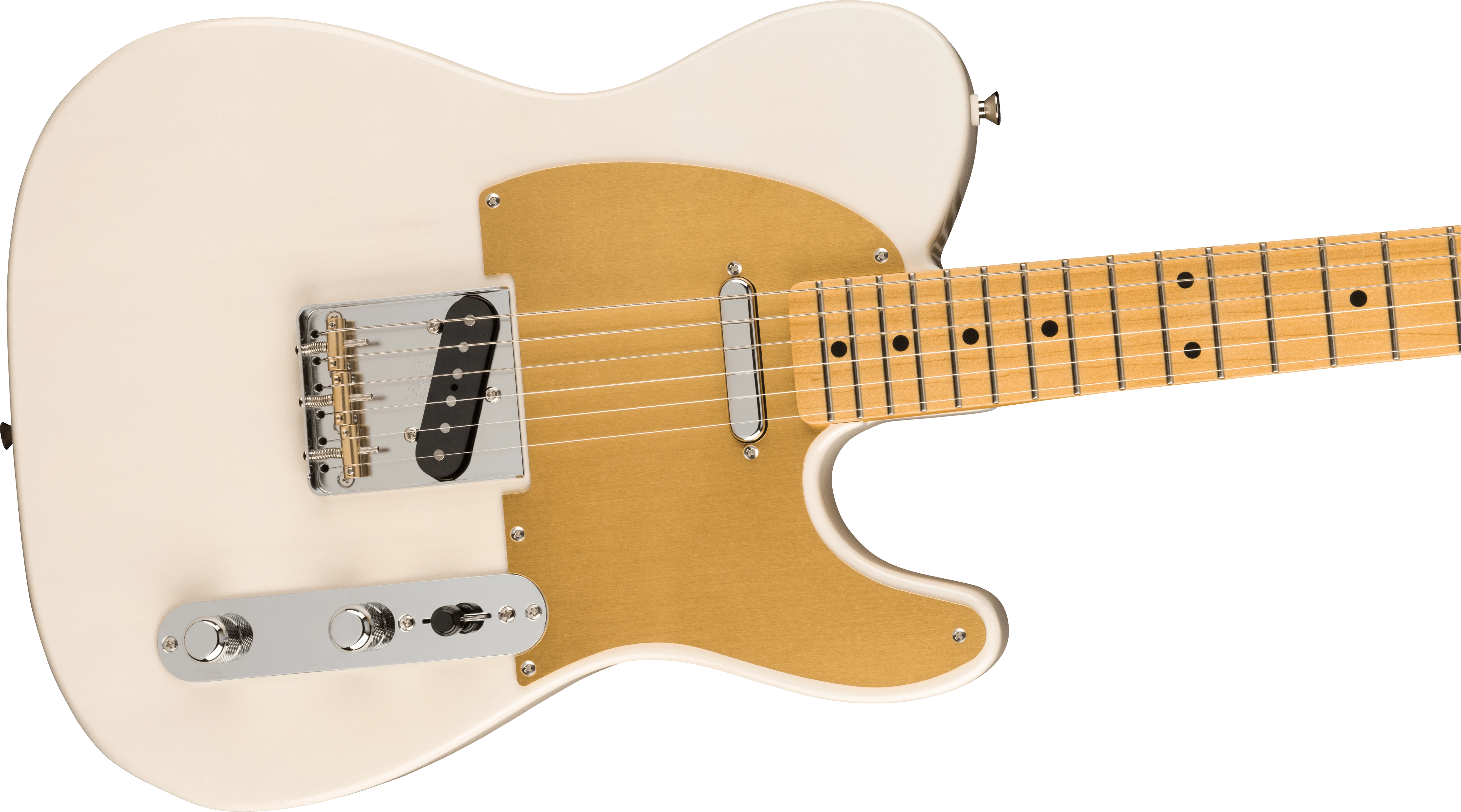 Fender® JV Modified '50s Telecaster®, Maple Fingerboard, White Blonde