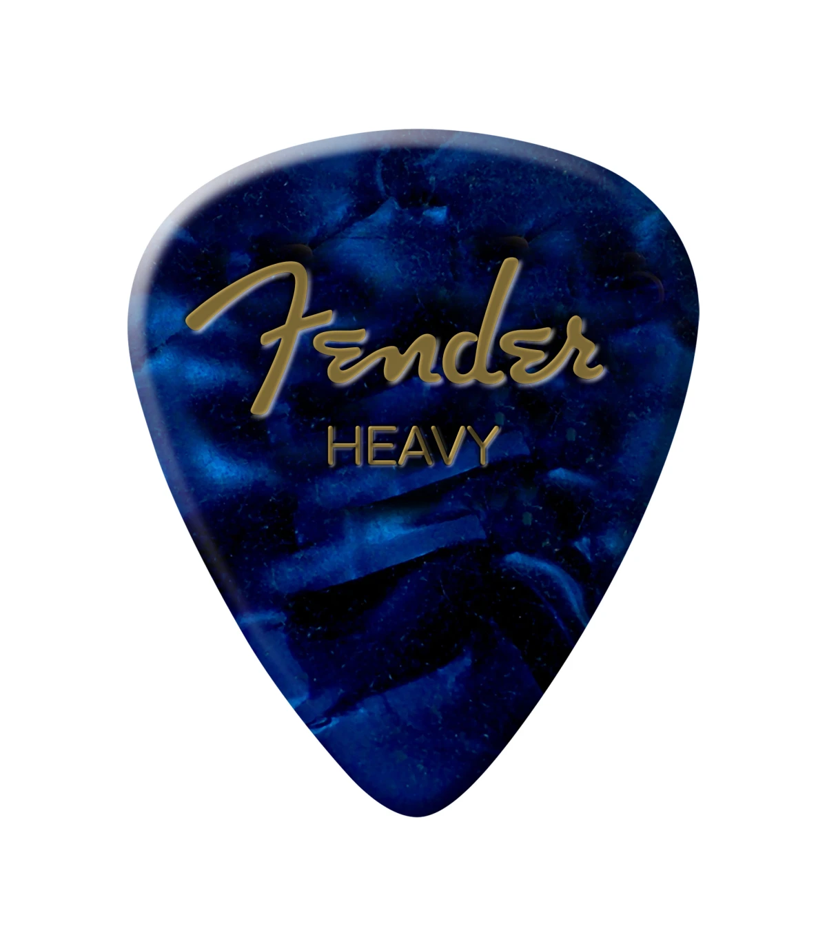 Fender® Premium Celluloid 351 Shape Picks, Heavy, Blue Moto, 12-Pack