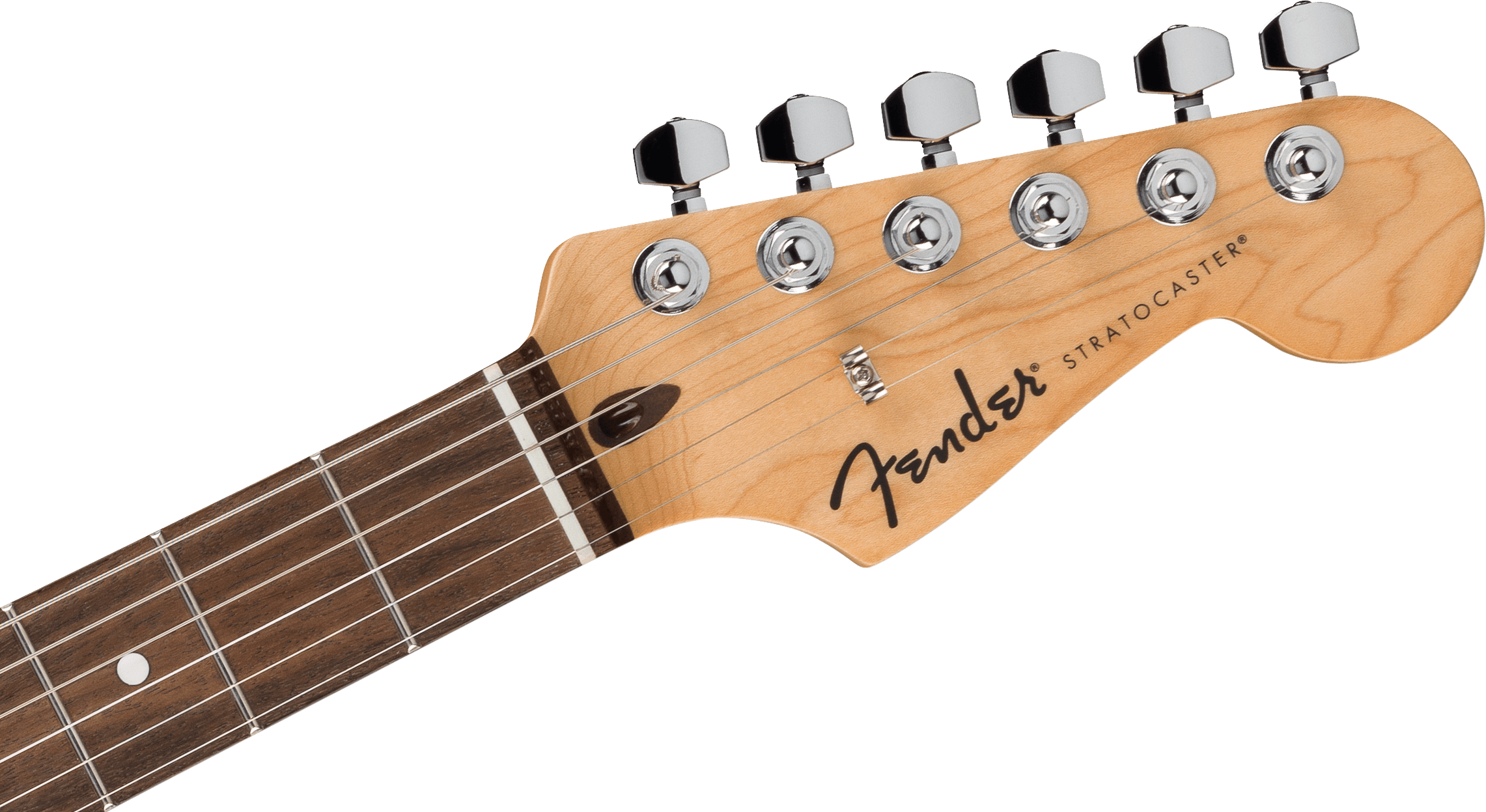 Fender® Standard Stratocaster®, Laurel Fingerboard, White Pickguard, 3-Color Sunburst