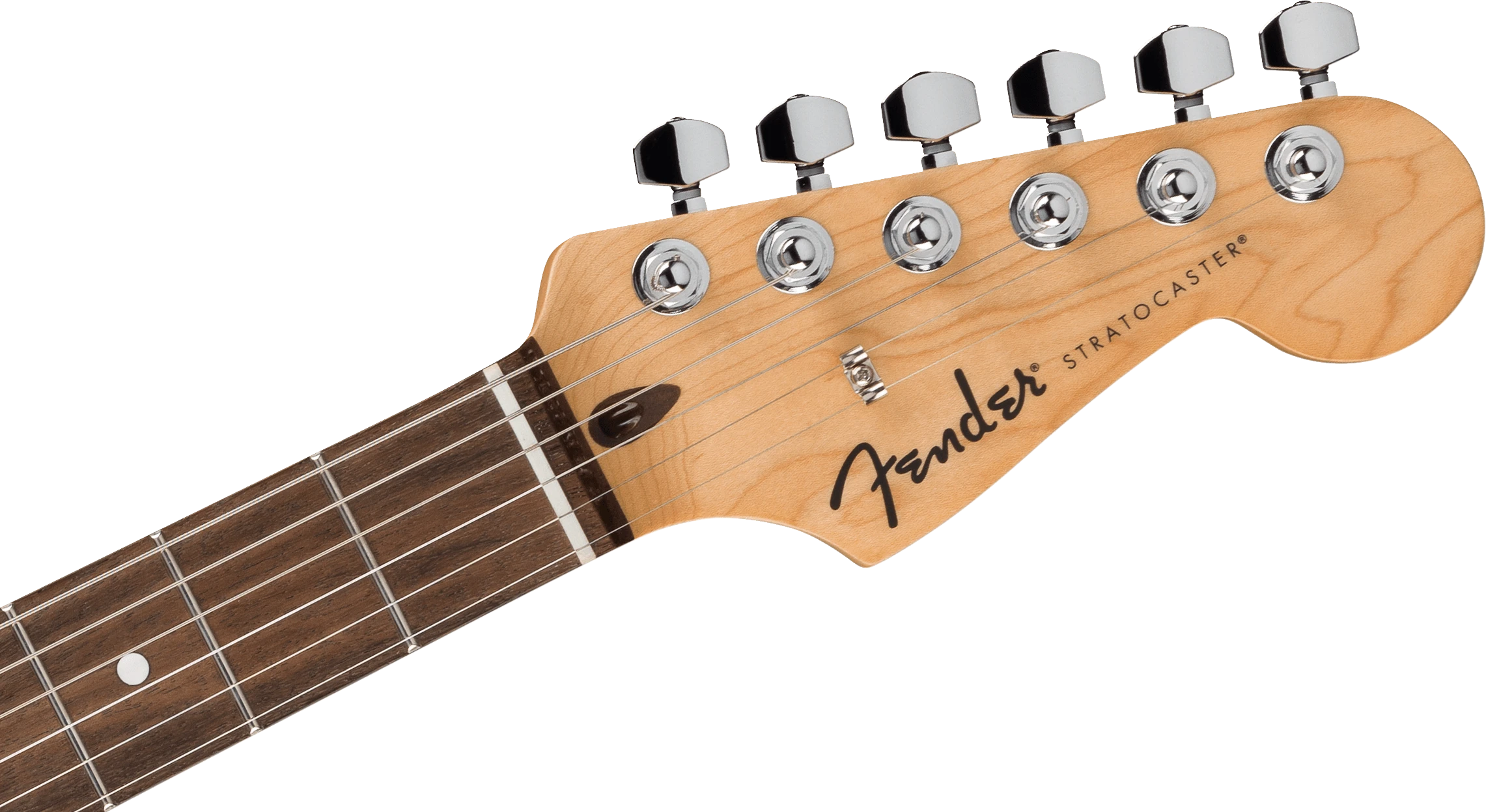 Fender® Standard Stratocaster®, Laurel Fingerboard, White Pickguard, 3-Color Sunburst