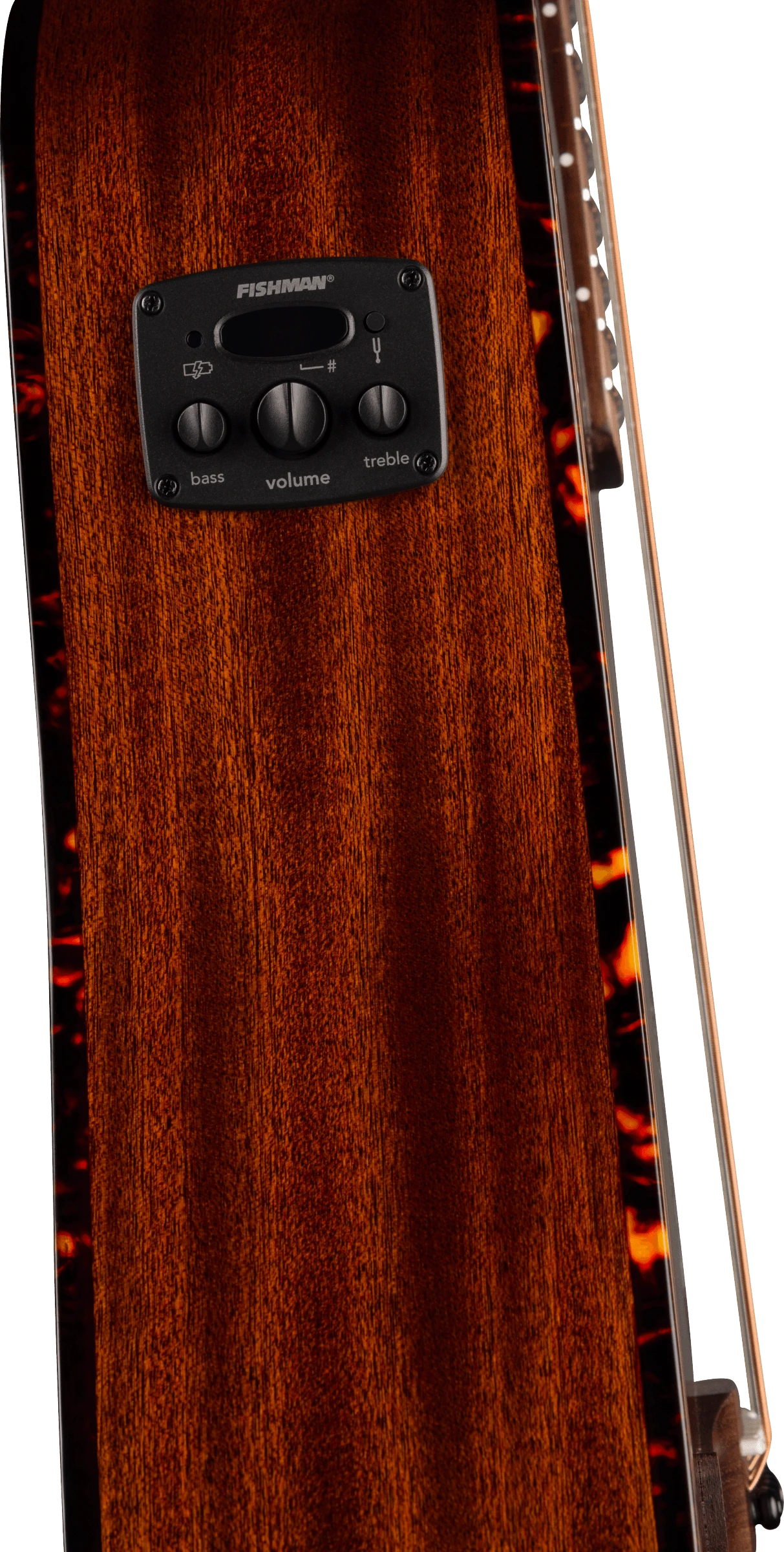 Fender® California Deluxe Redondo™ Jr. E Mahogany, Walnut Fingerboard, Natural