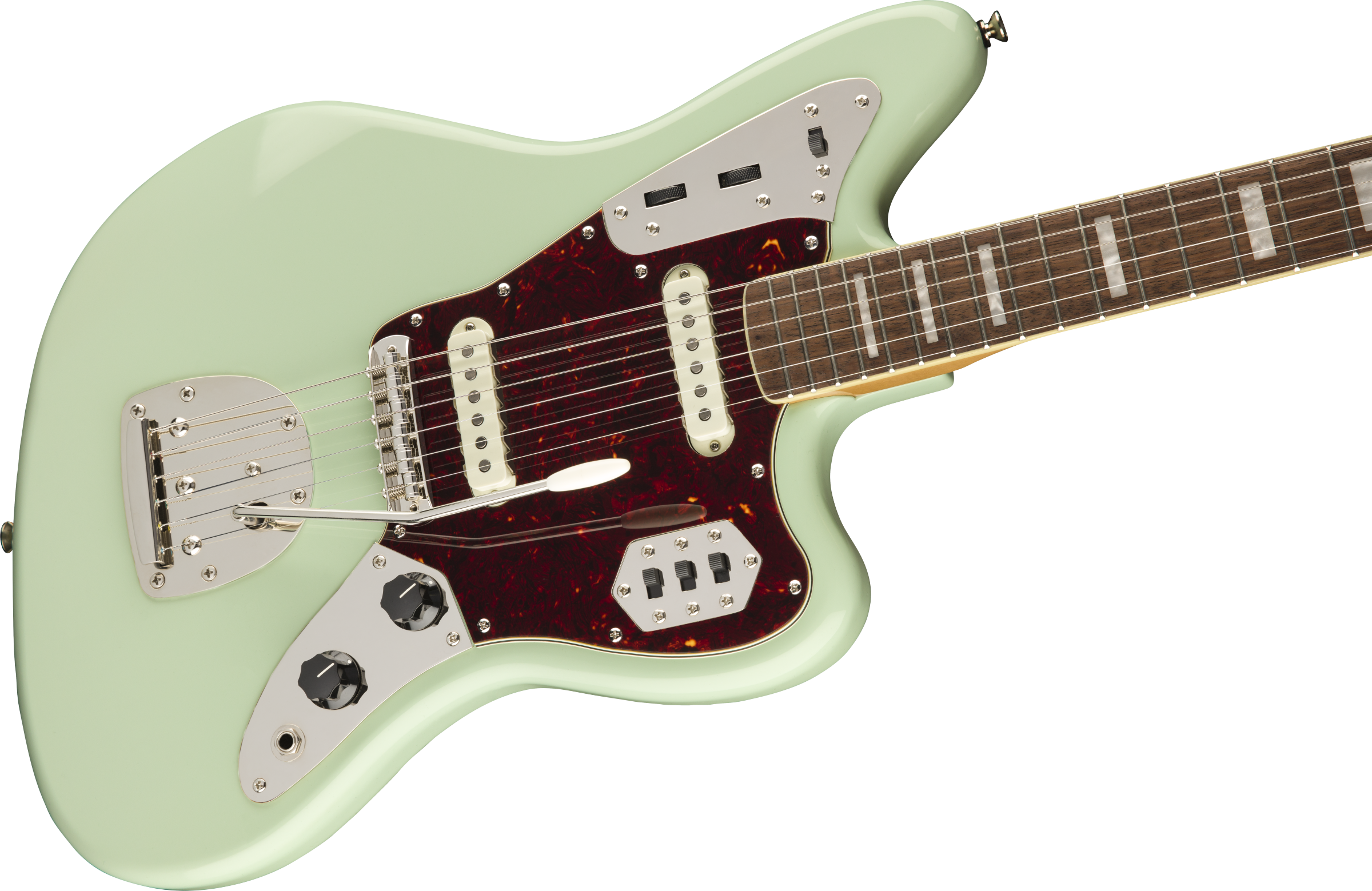 Squier® Classic Vibe '70s Jaguar®, Laurel Fingerboard, Surf Green