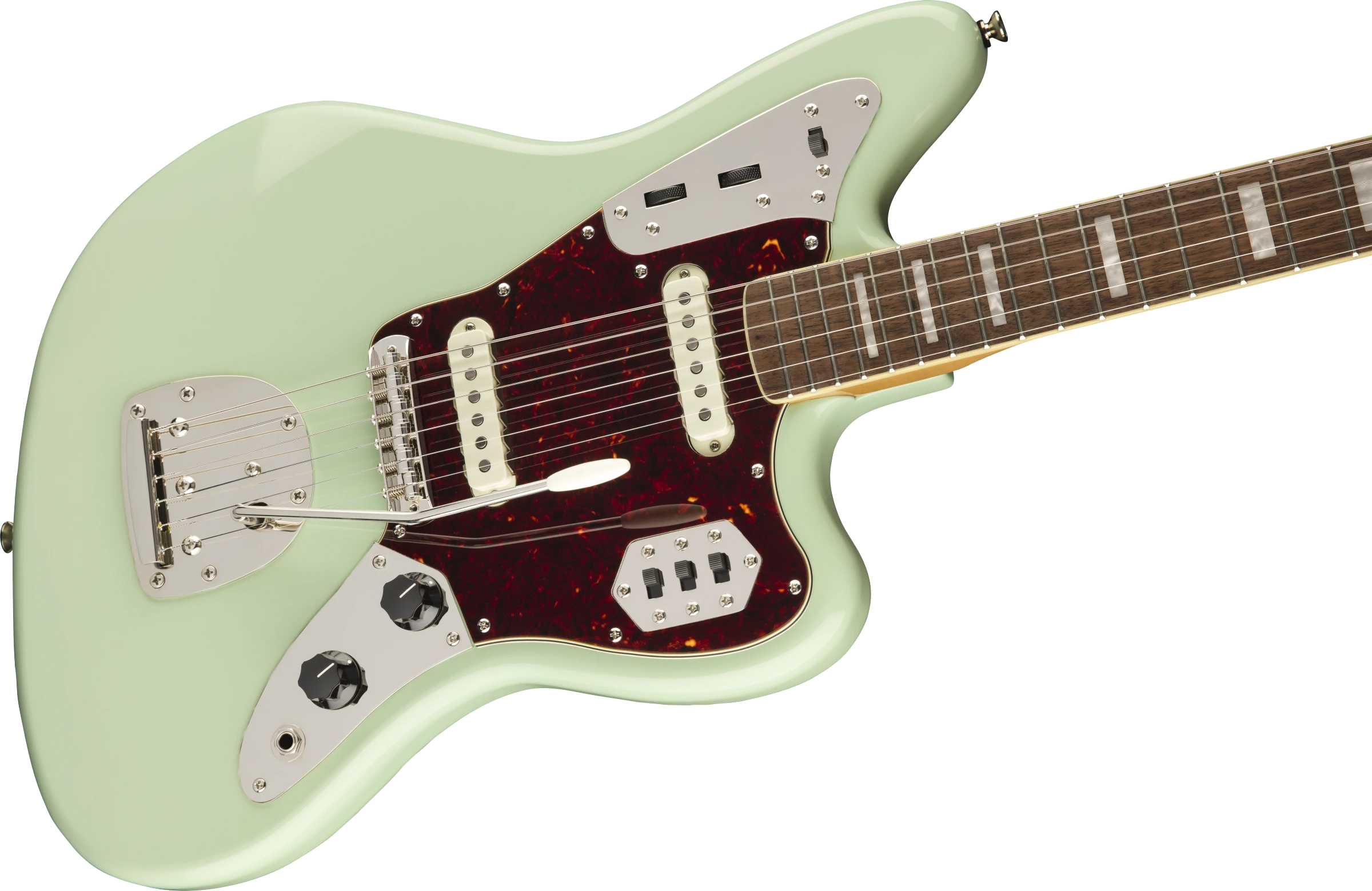 Squier® Classic Vibe '70s Jaguar®, Laurel Fingerboard, Surf Green