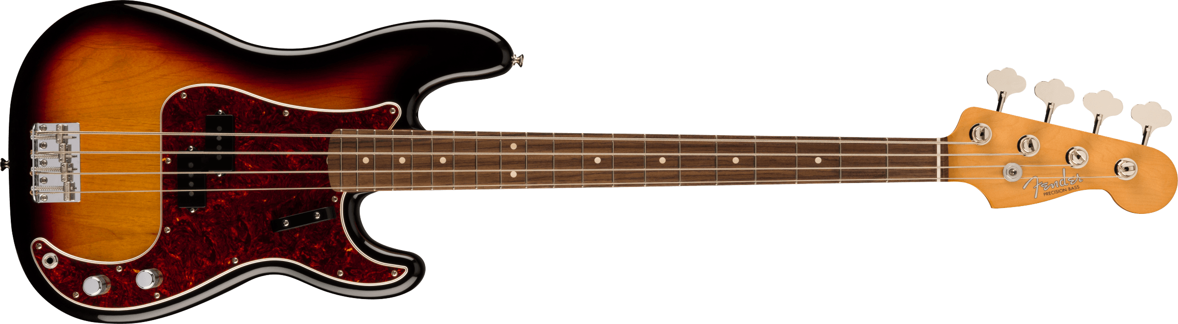 Fender® Vintera® II '60s Precision Bass®, Rosewood Fingerboard, 3-Color Sunburst