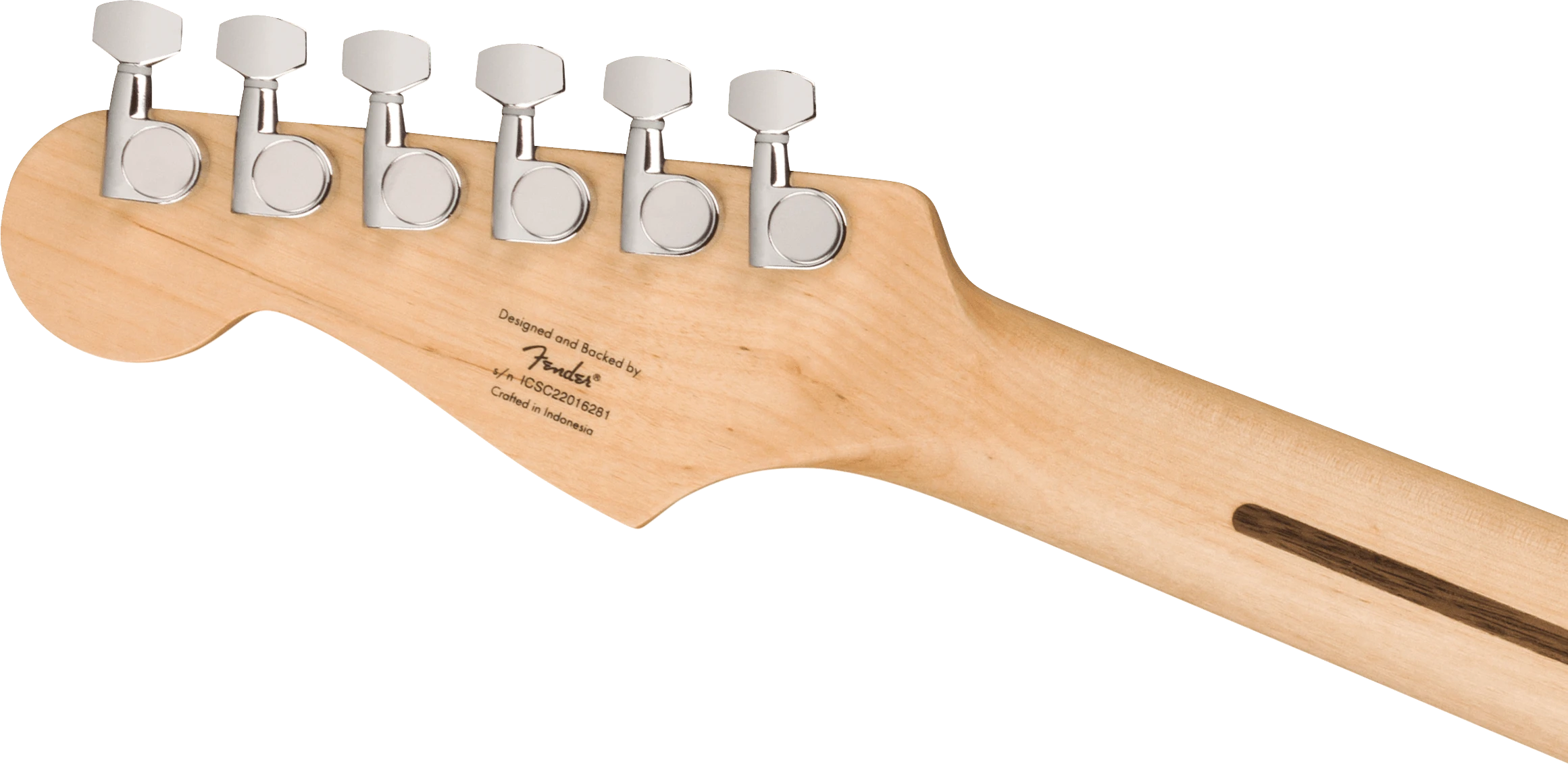 Squier® Sonic® Stratocaster® HT H, Laurel Fingerboard, Black Pickguard, Black
