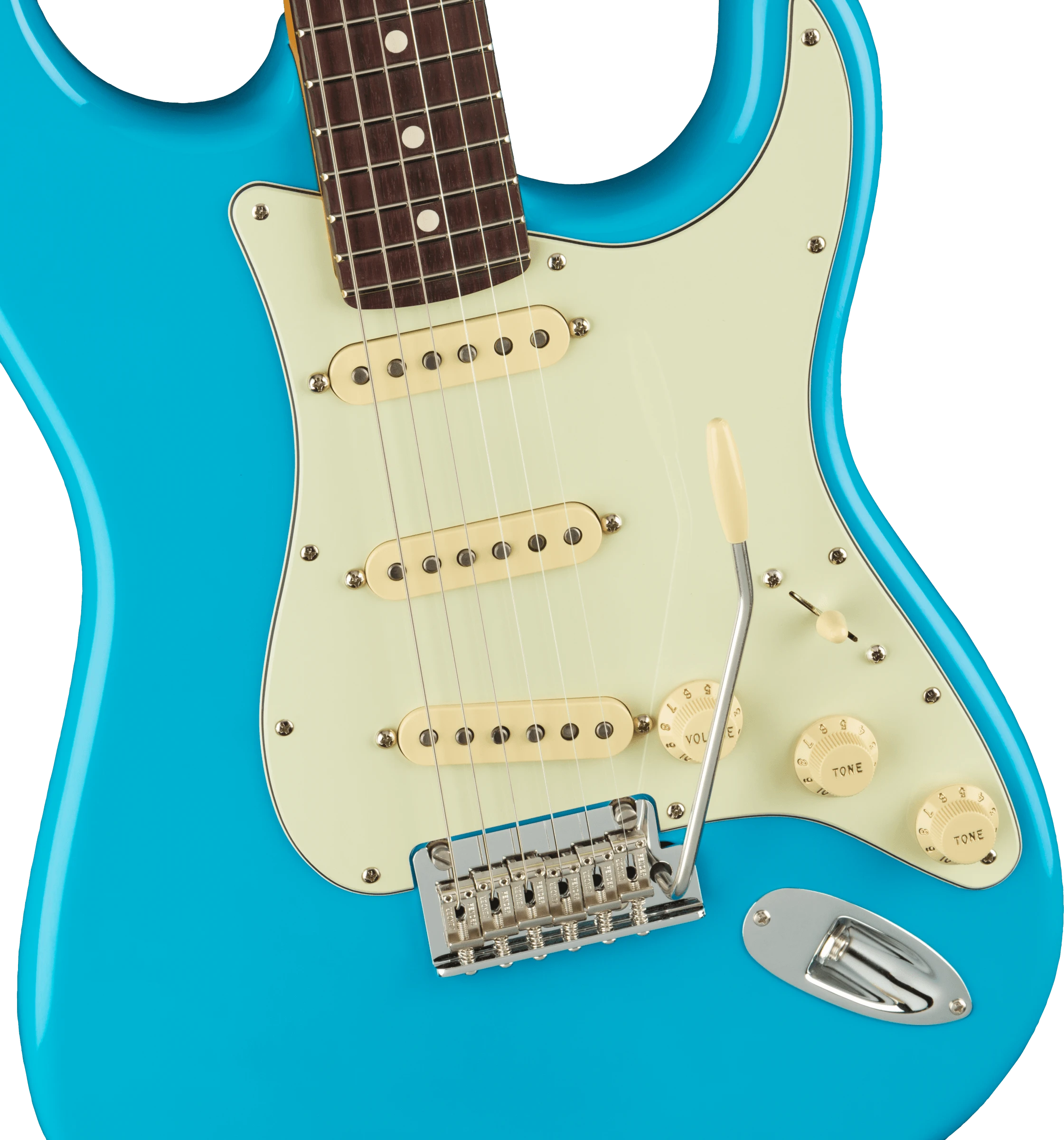 Fender® American Professional II Stratocaster®, Rosewood Fingerboard, Miami Blue