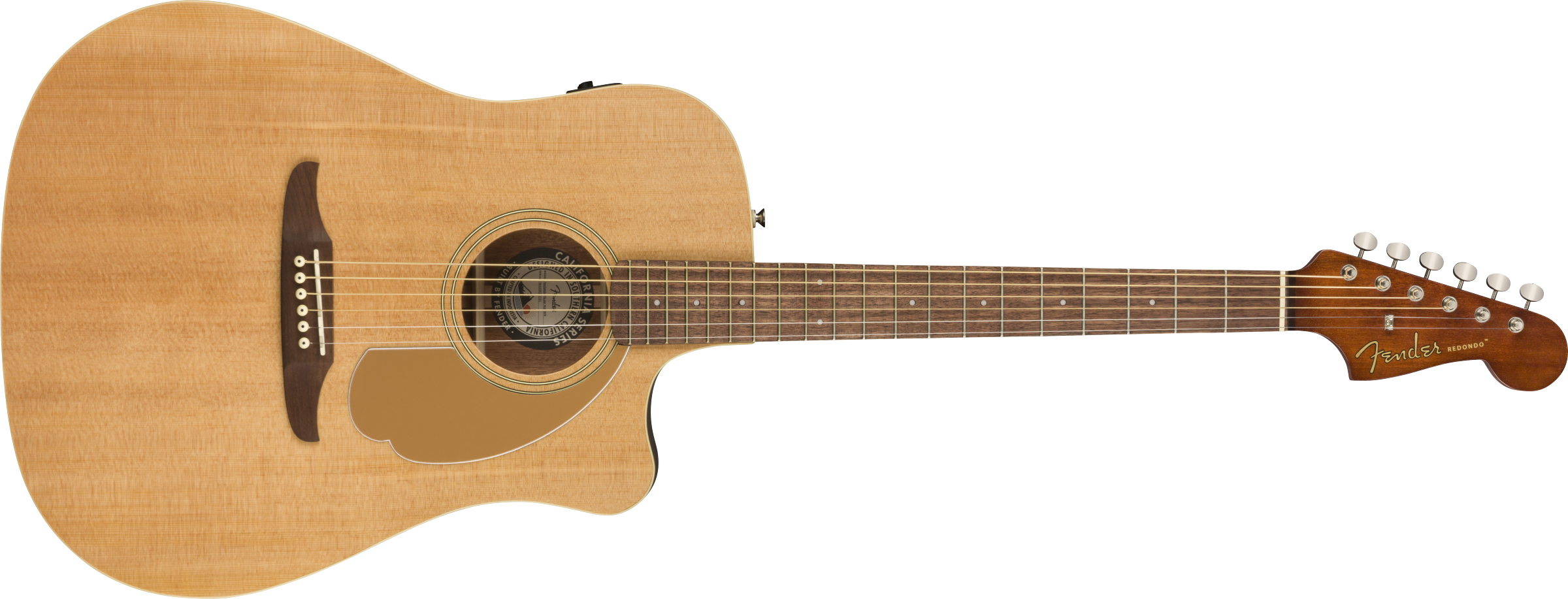 Fender® Redondo Player, Walnut Fingerboard, Natural
