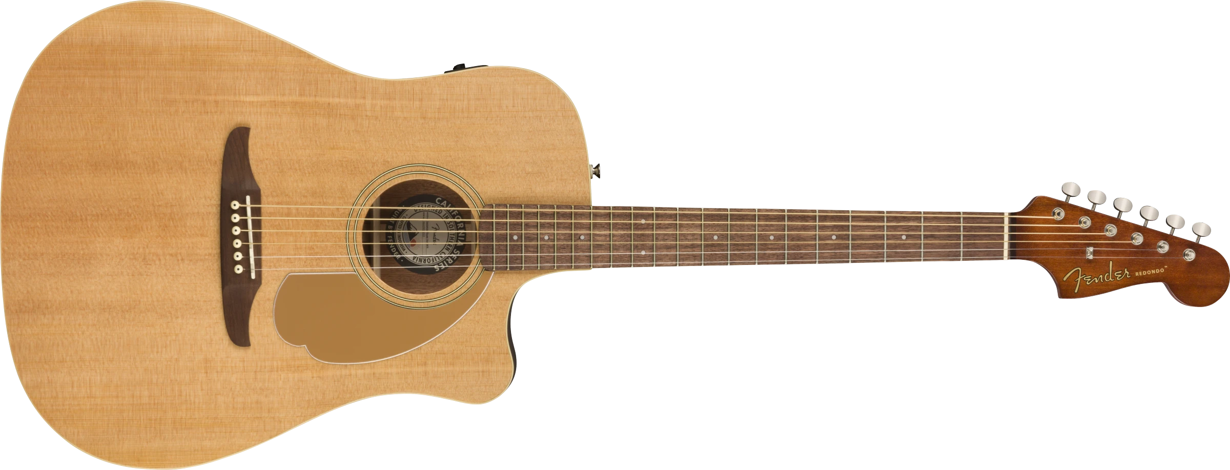 Fender® Redondo Player, Walnut Fingerboard, Natural