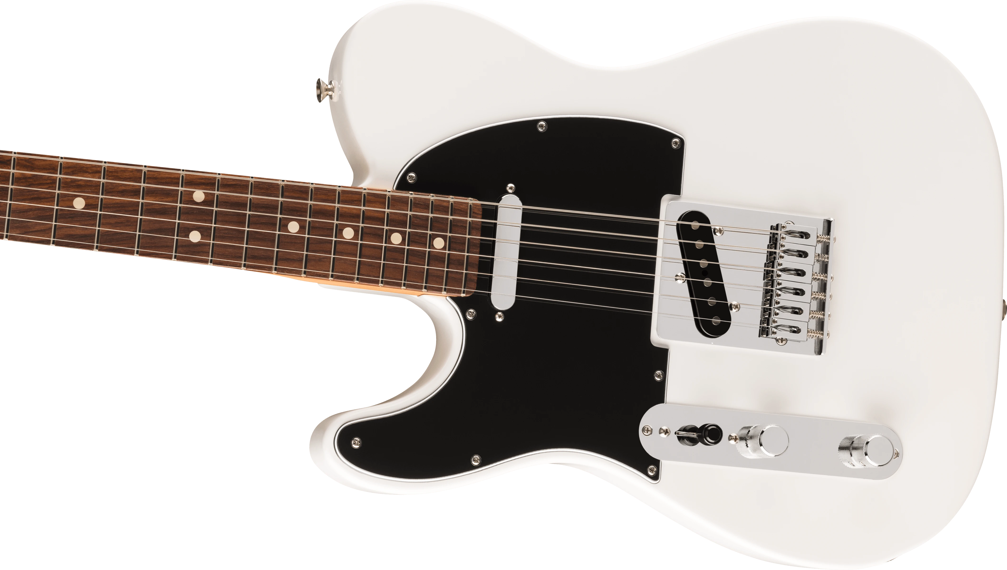 Fender® Player II Telecaster® Left-Hand, Rosewood Fingerboard, Polar White