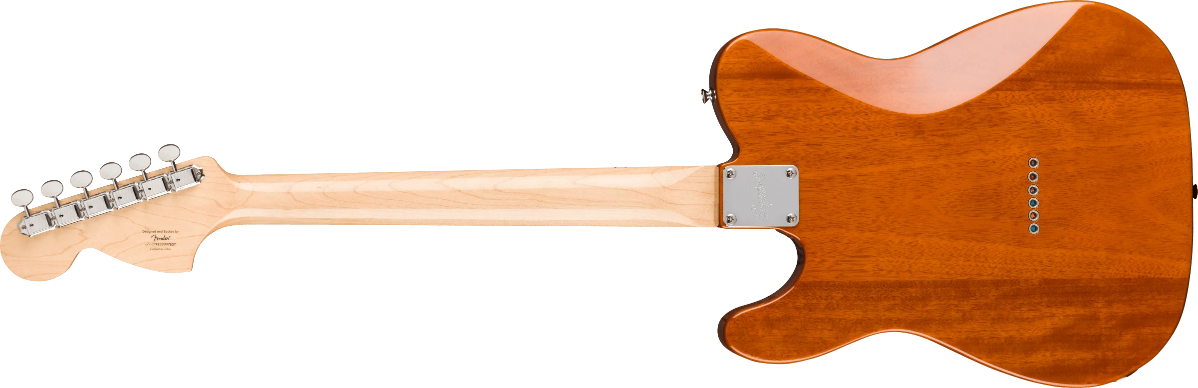 Squier® Paranormal Esquire® Deluxe, Maple Fingerboard, Black Pickguard, Mocha