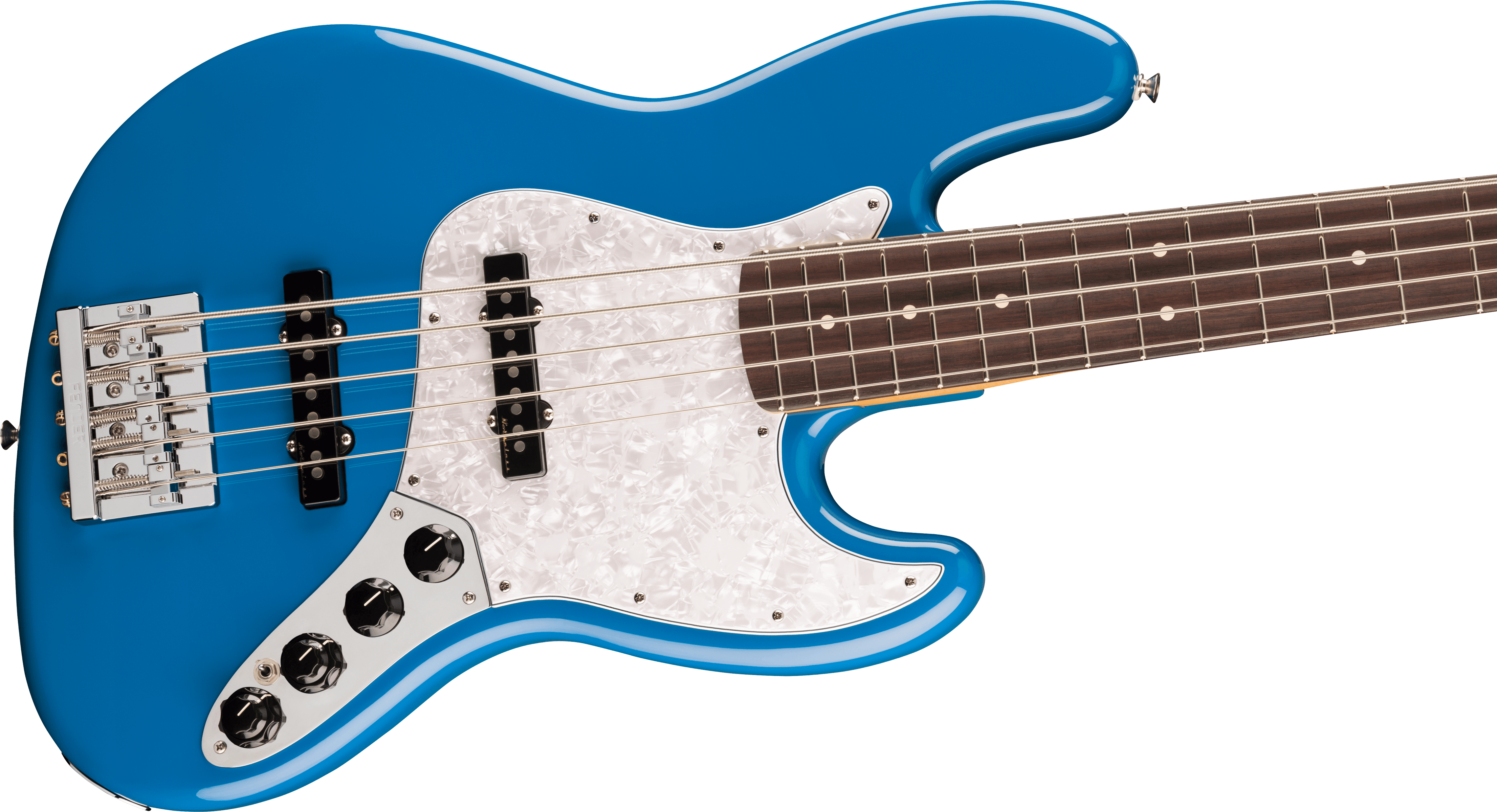 Fender® Player II Modified Active Jazz Bass® V, Rosewood Fingerboard, Electric Blue