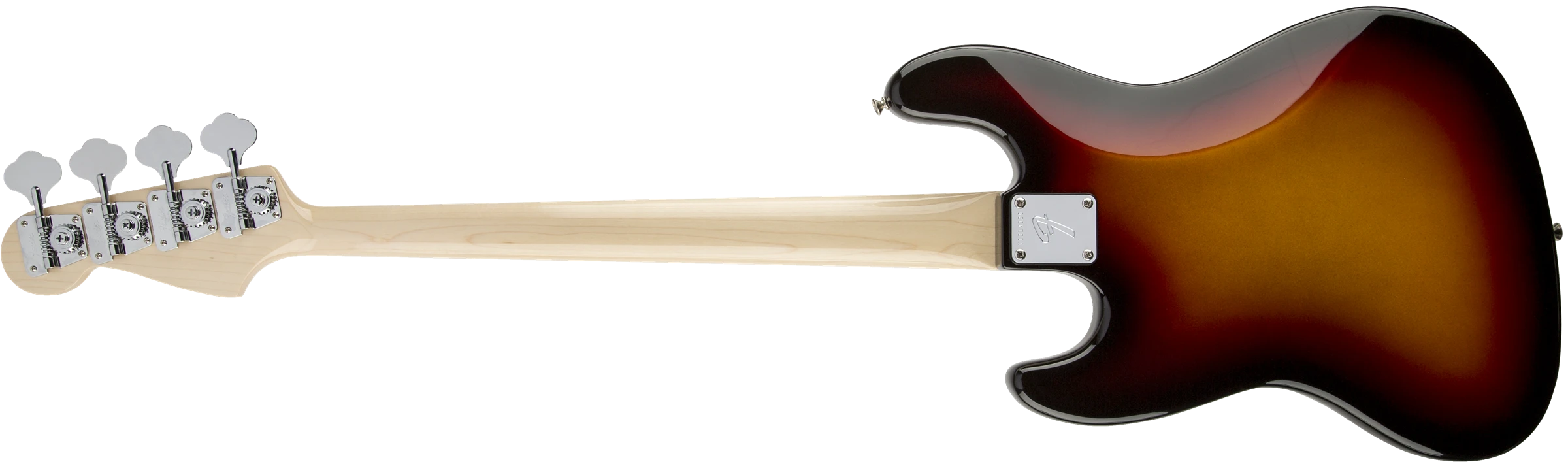 Fender® American Vintage '74 Jazz Bass®, Bound Round-Laminated Rosewood Fingerboard, 3-Color Sunburst