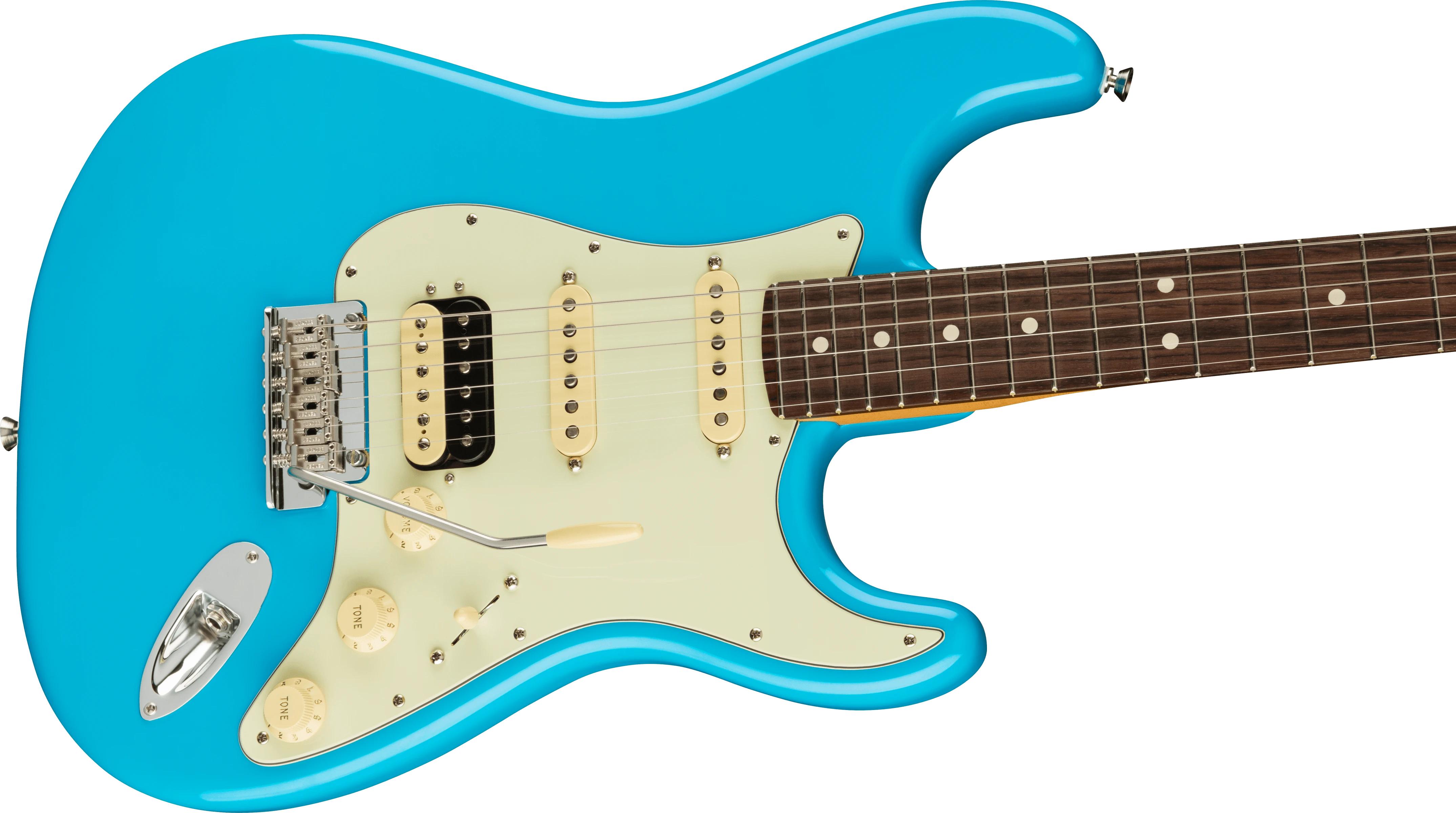 Fender® American Professional II Stratocaster® HSS, Rosewood Fingerboard, Miami Blue