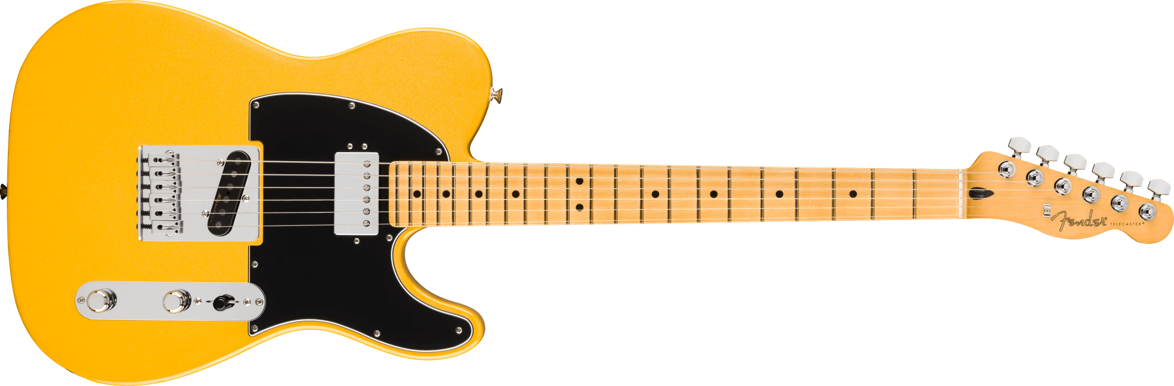 Fender® Player II Modified Telecaster® SH, Maple Fingerboard, Sunshine Yellow