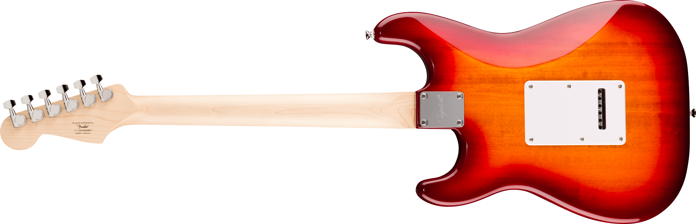 Squier® Squier Sonic® Stratocaster®, Laurel Fingerboard, White Pickguard, Sienna Sunburst