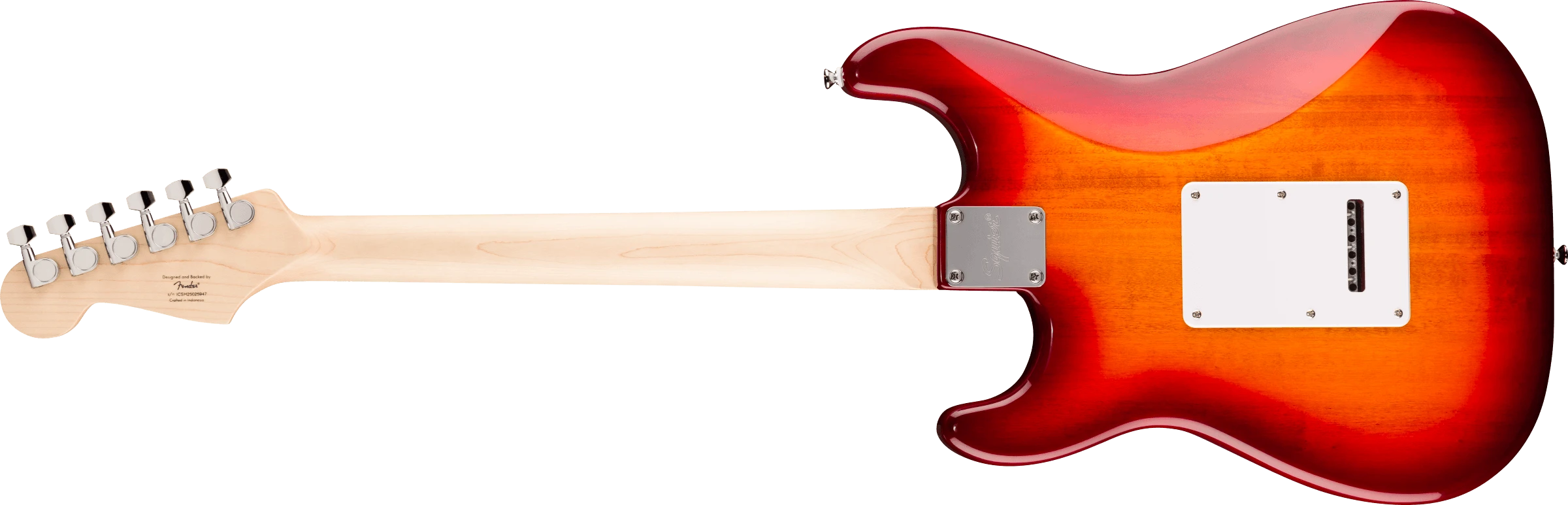 Squier® Squier Sonic® Stratocaster®, Laurel Fingerboard, White Pickguard, Sienna Sunburst