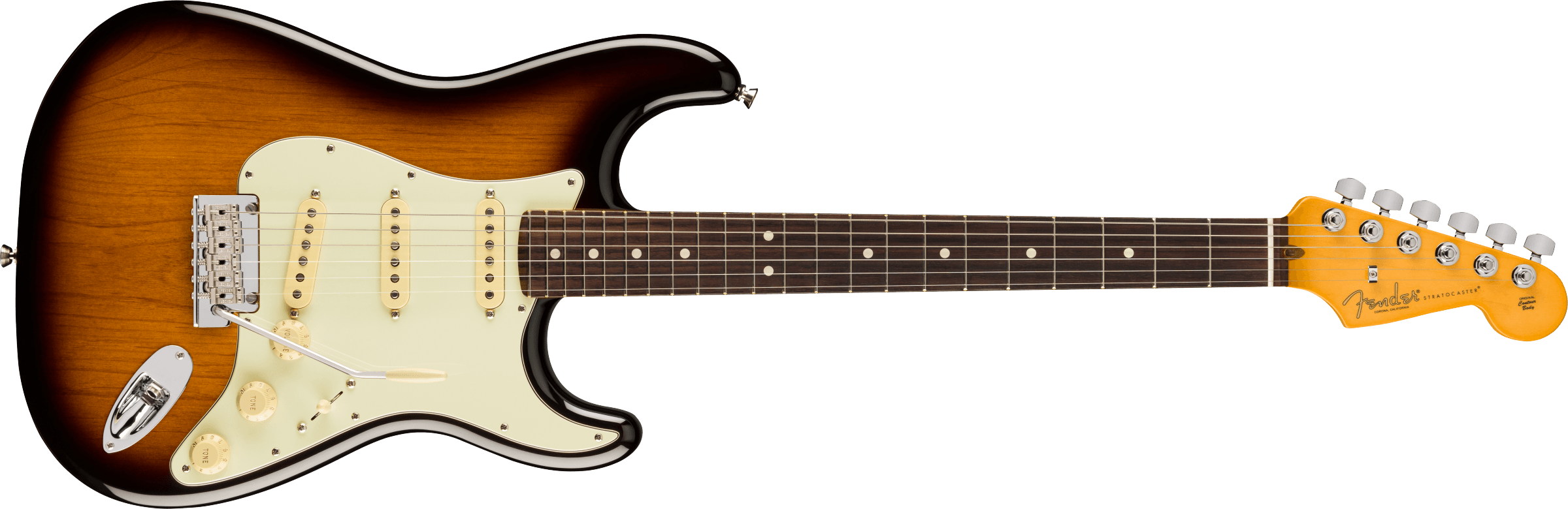 Fender® American Professional II Stratocaster, Rosewood Fingerboard, Anniversary 2-Color Sunburst