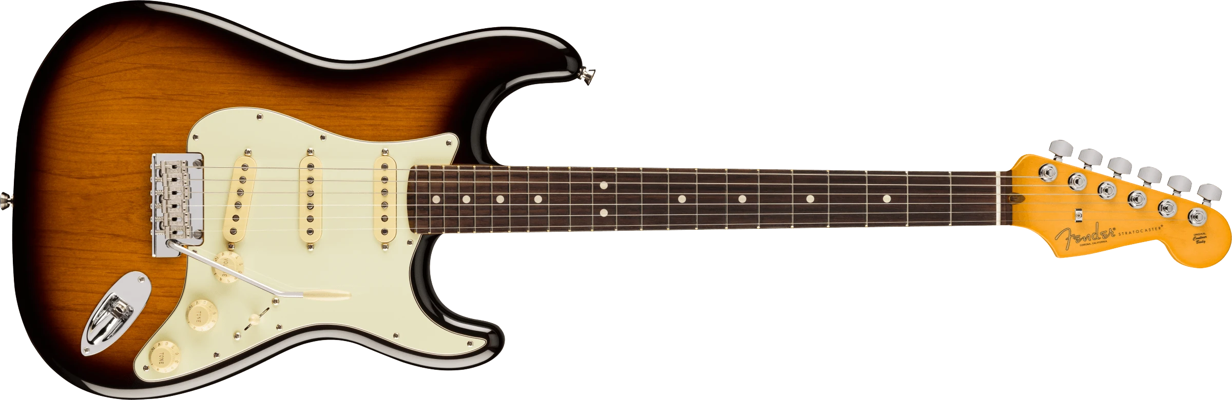 Fender® American Professional II Stratocaster, Rosewood Fingerboard, Anniversary 2-Color Sunburst