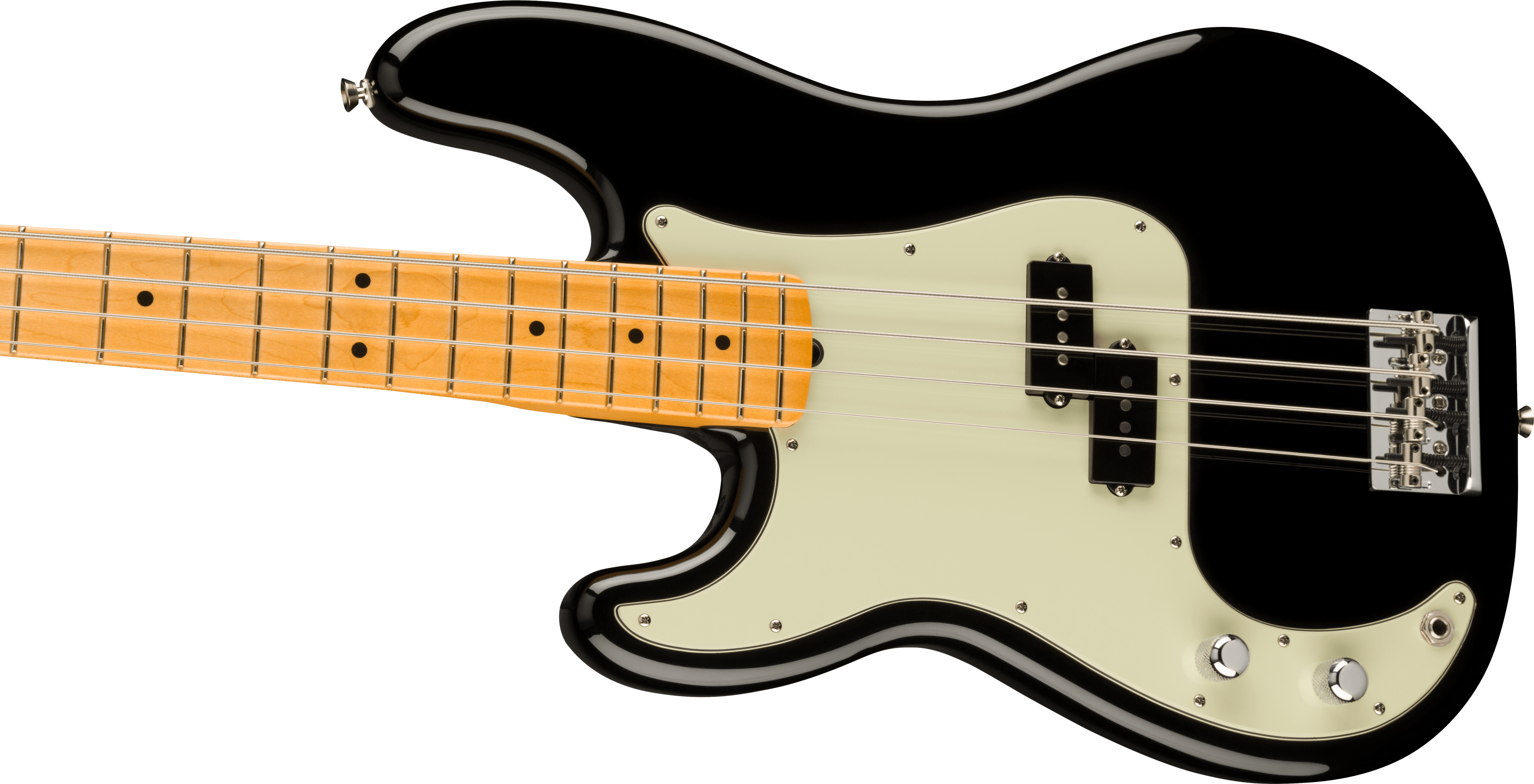 Fender® American Professional II Precision Bass® Left-Hand, Maple Fingerboard, Black