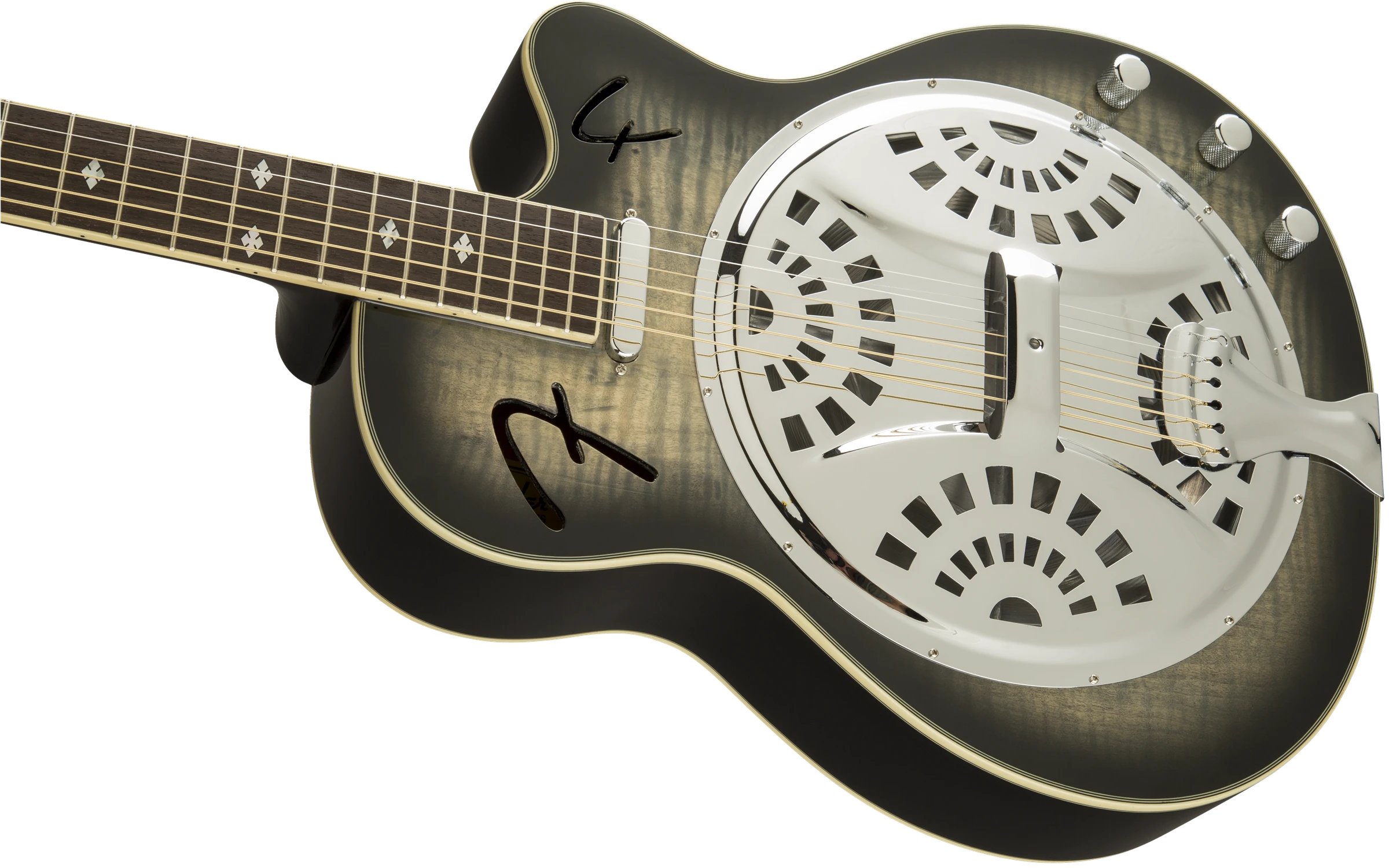 Fender® Roosevelt Resonator, Rosewood Fingerboard, Moonlight Burst