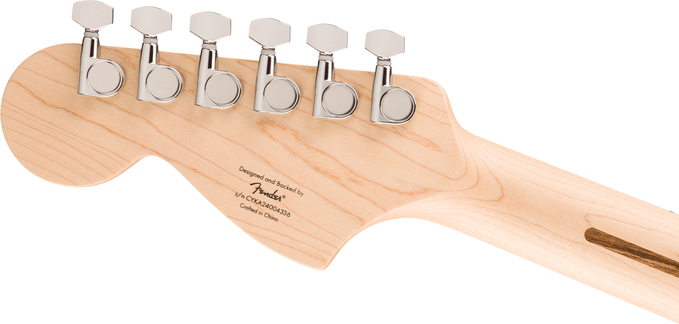 Squier® Affinity Series® Jaguar®, Maple Fingerboard, White Pickguard, Mystic Metallic Brown