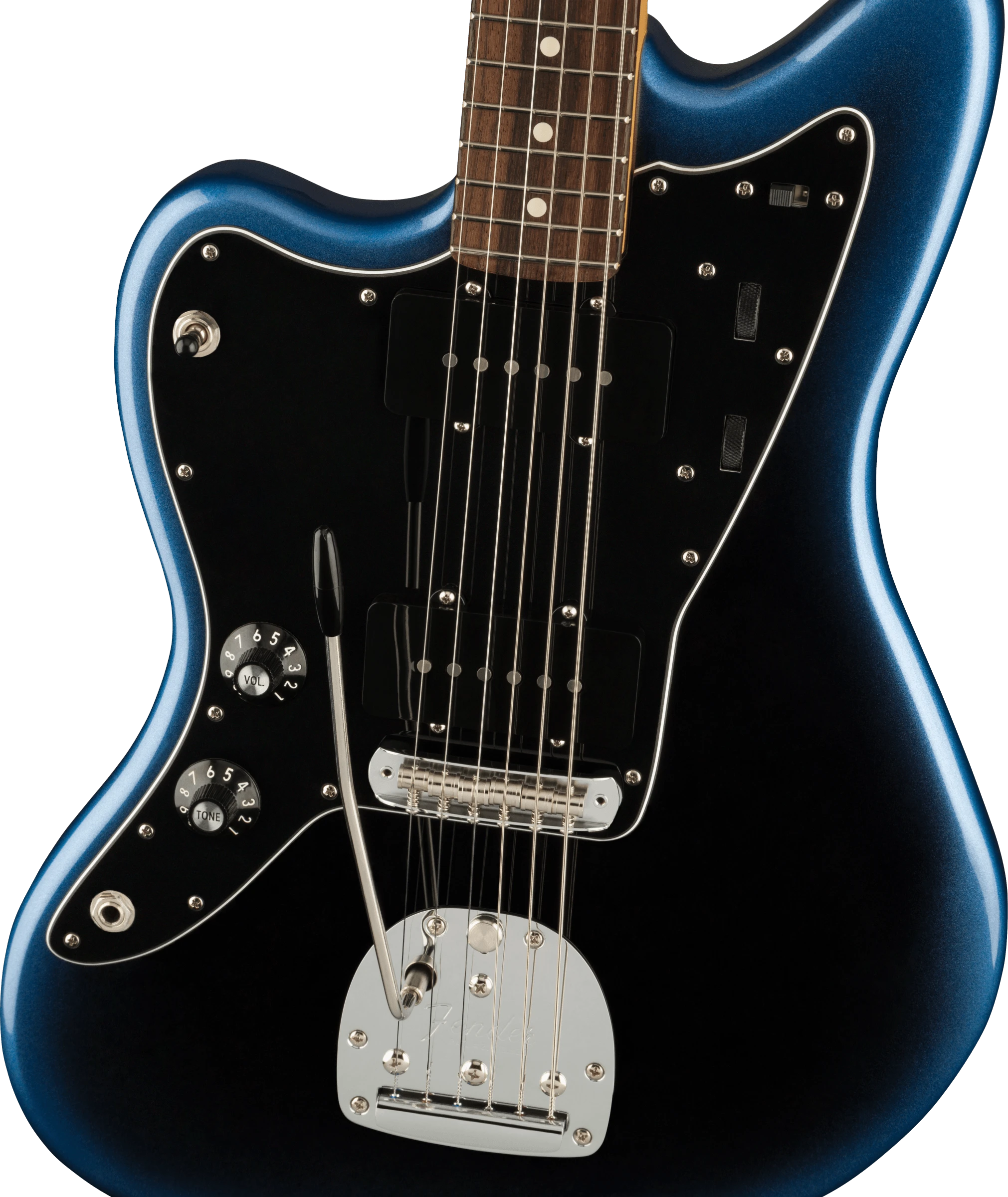 Fender® American Professional II Jazzmaster® Left-Hand, Rosewood Fingerboard, Dark Night
