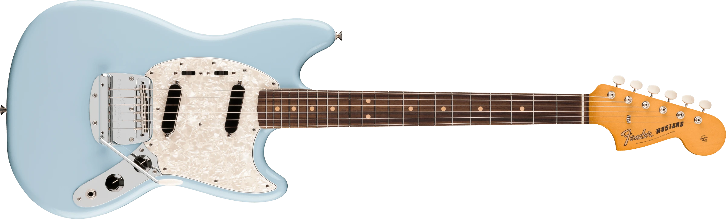 Fender® Vintera® III Mid '60s Mustang®, Rosewood Fingerboard, Sonic Blue