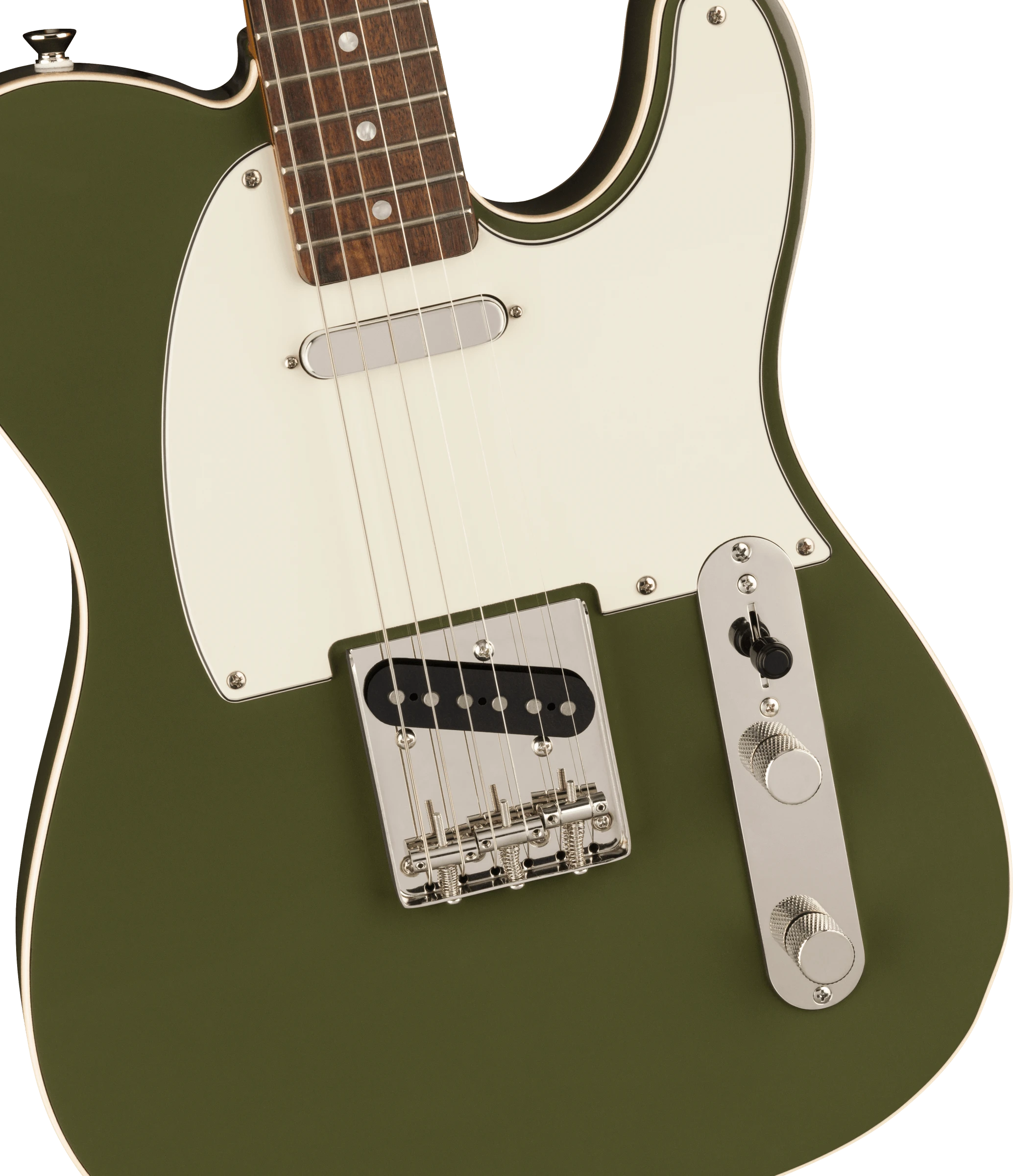 Squier® FSR Classic Vibe '60s Custom Telecaster®, Laurel Fingerboard, Parchment Pickguard, Olive