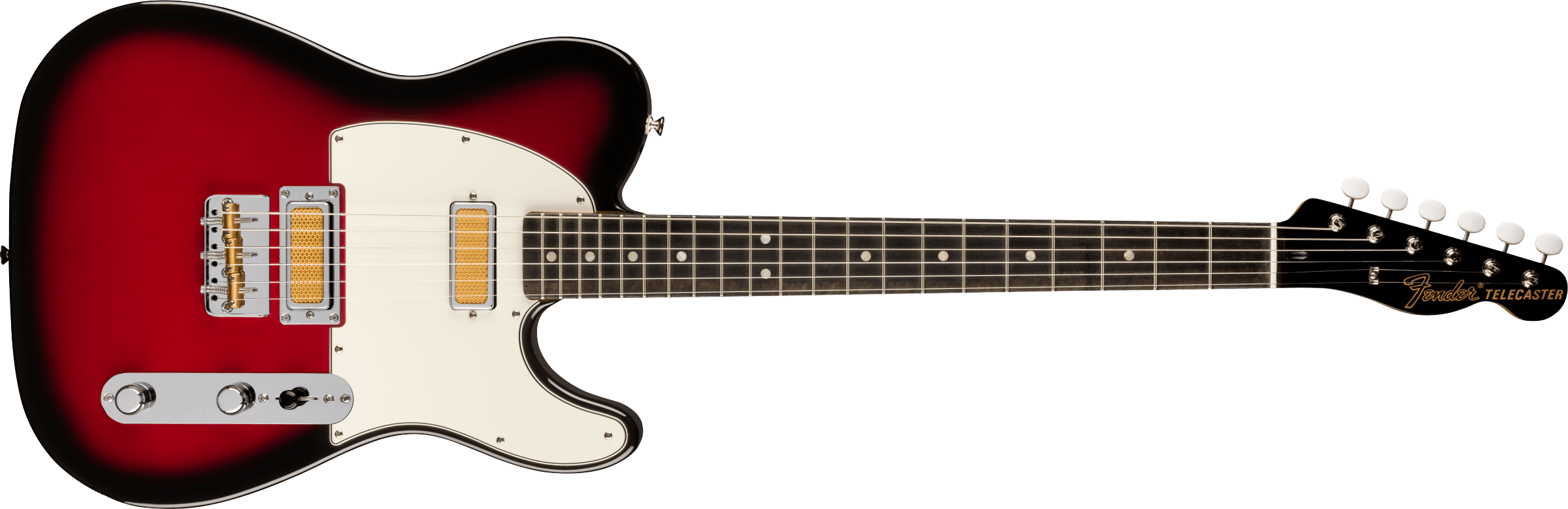 Fender® Gold Foil Telecaster®, Ebony Fingerboard, Candy Apple Burst