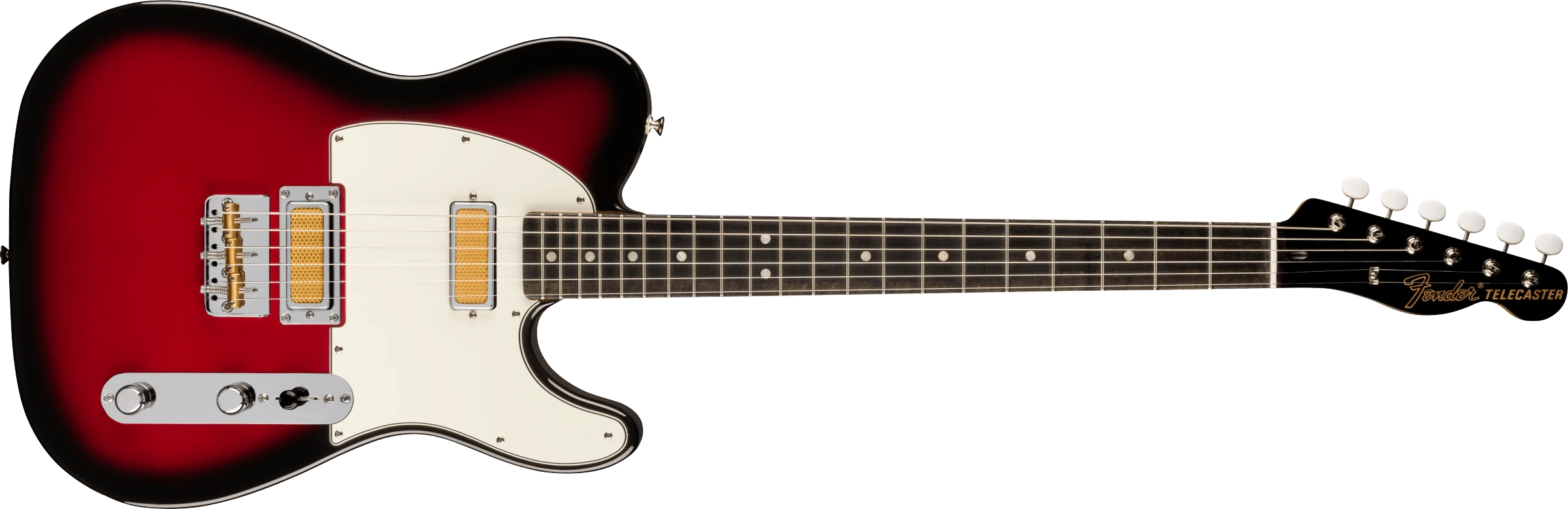Fender® Gold Foil Telecaster®, Ebony Fingerboard, Candy Apple Burst