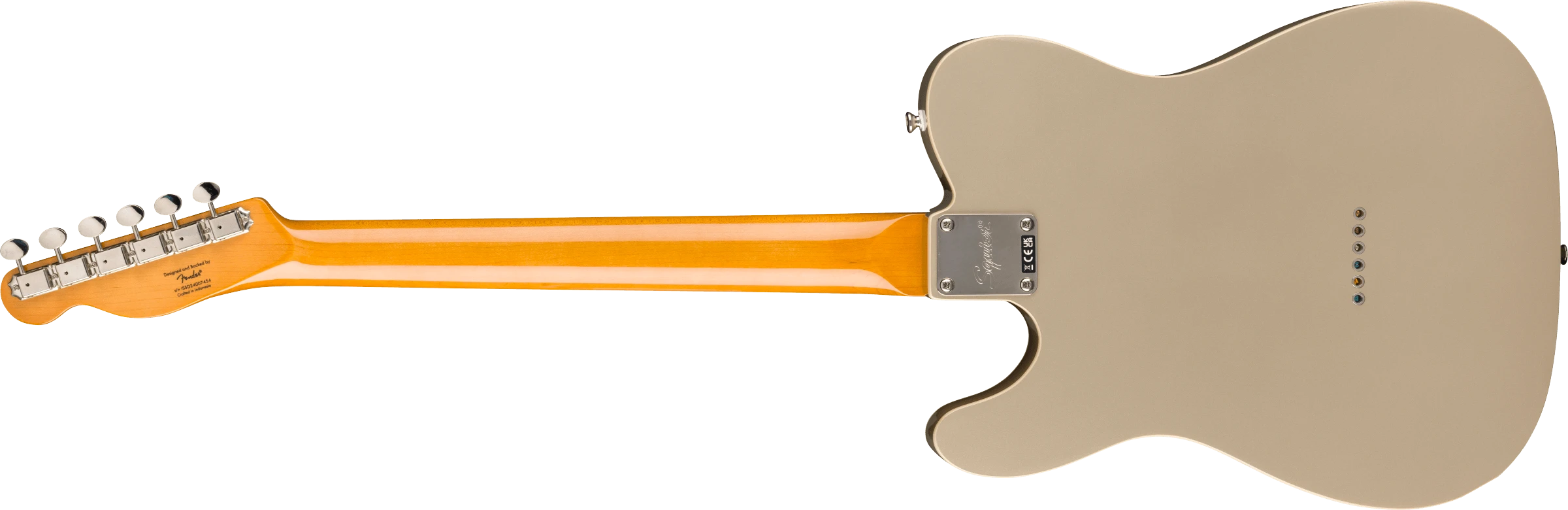 Squier® FSR Classic Vibe™ '60s Custom Esquire®, Laurel Fingerboard, Mint Pickguard, Shoreline Gold