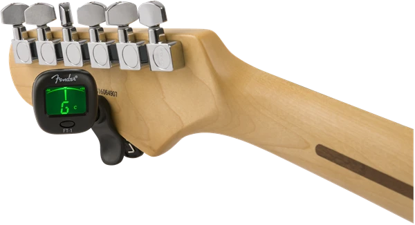 Fender® FT-1 Pro Clip-On Tuner, Black