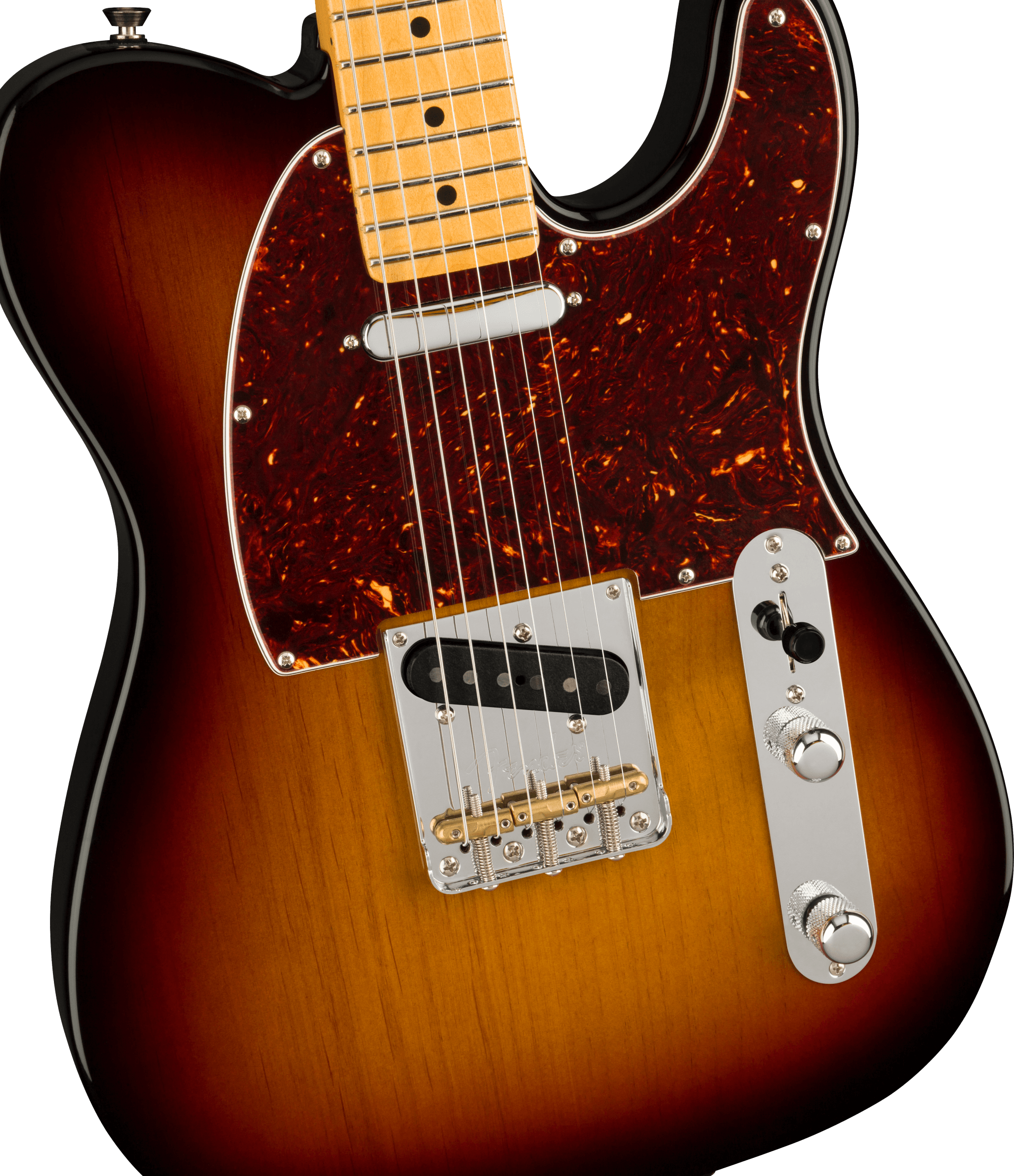 Fender® American Professional II Telecaster®, Maple Fingerboard, 3-Color Sunburst