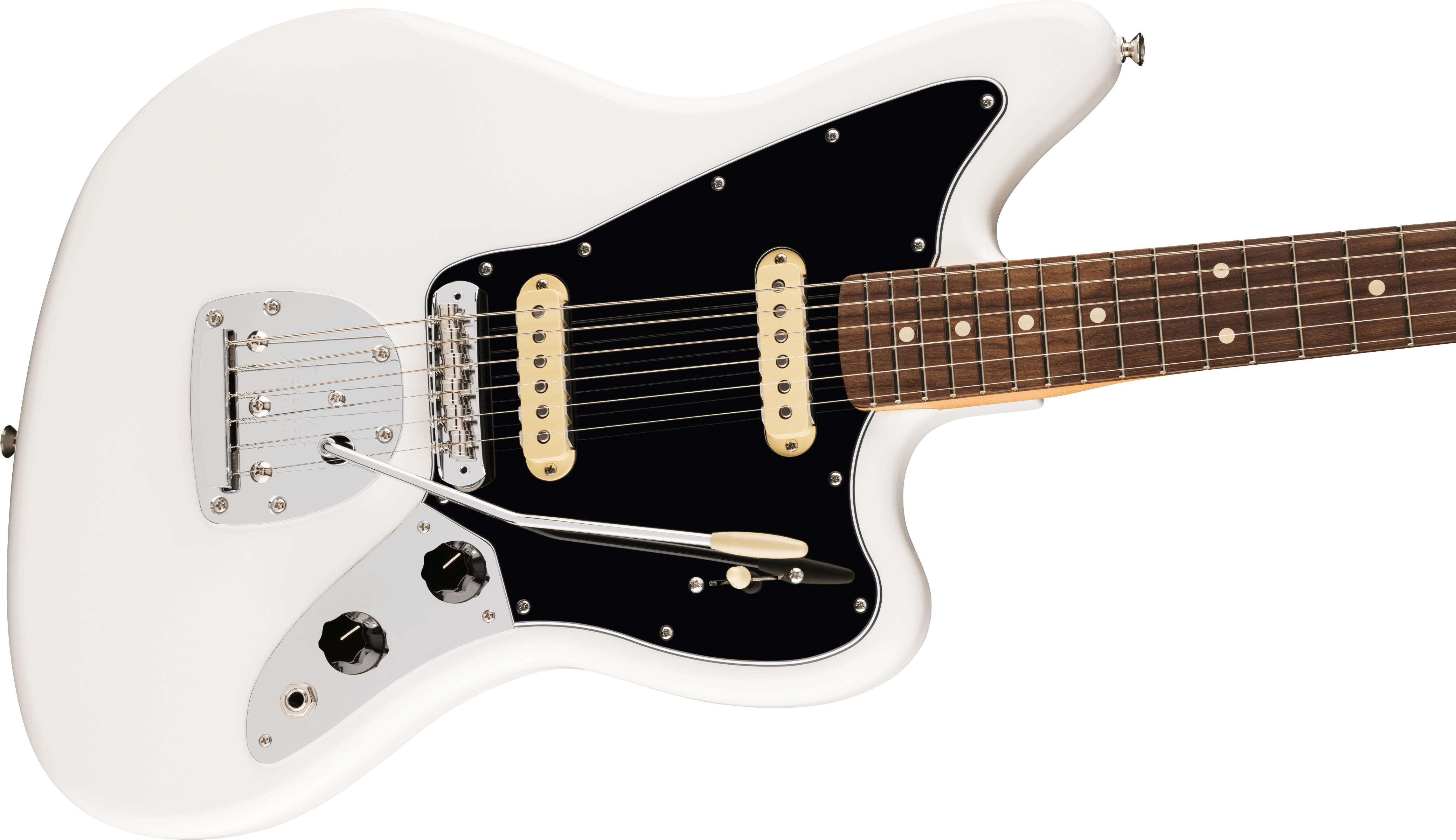 Fender® Player II Jaguar®, Rosewood Fingerboard, Polar White