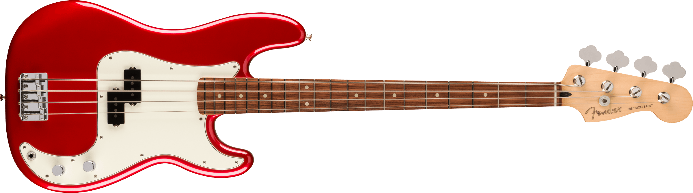 Fender® Player Precision Bass®, Pau Ferro Fingerboard, Candy Apple Red